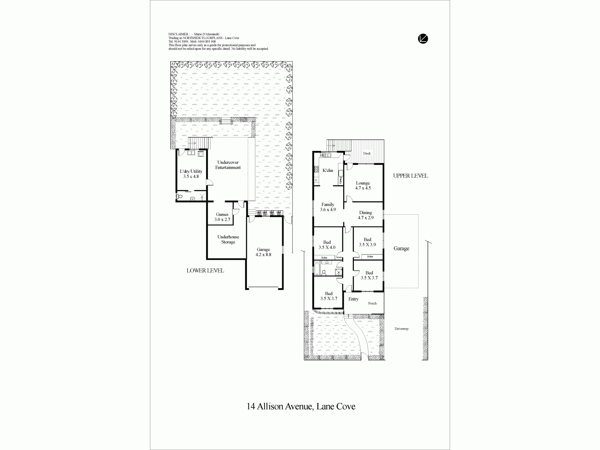 SOLD BY CANDACE PARKS 0418 282 028