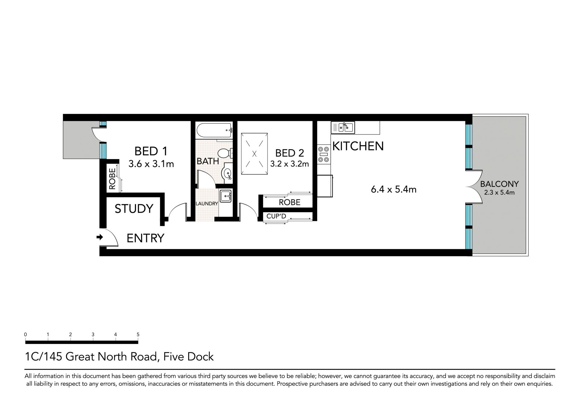 An absolute must see! Sensational top floor apartment