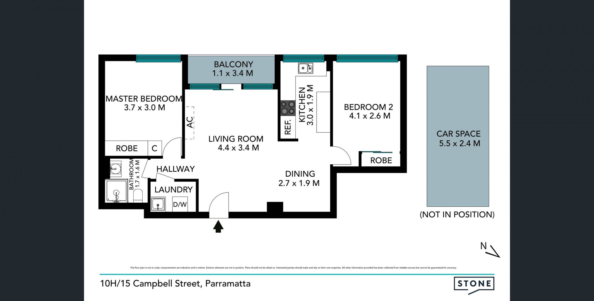 2 Bedroom Unit in Ideal Location