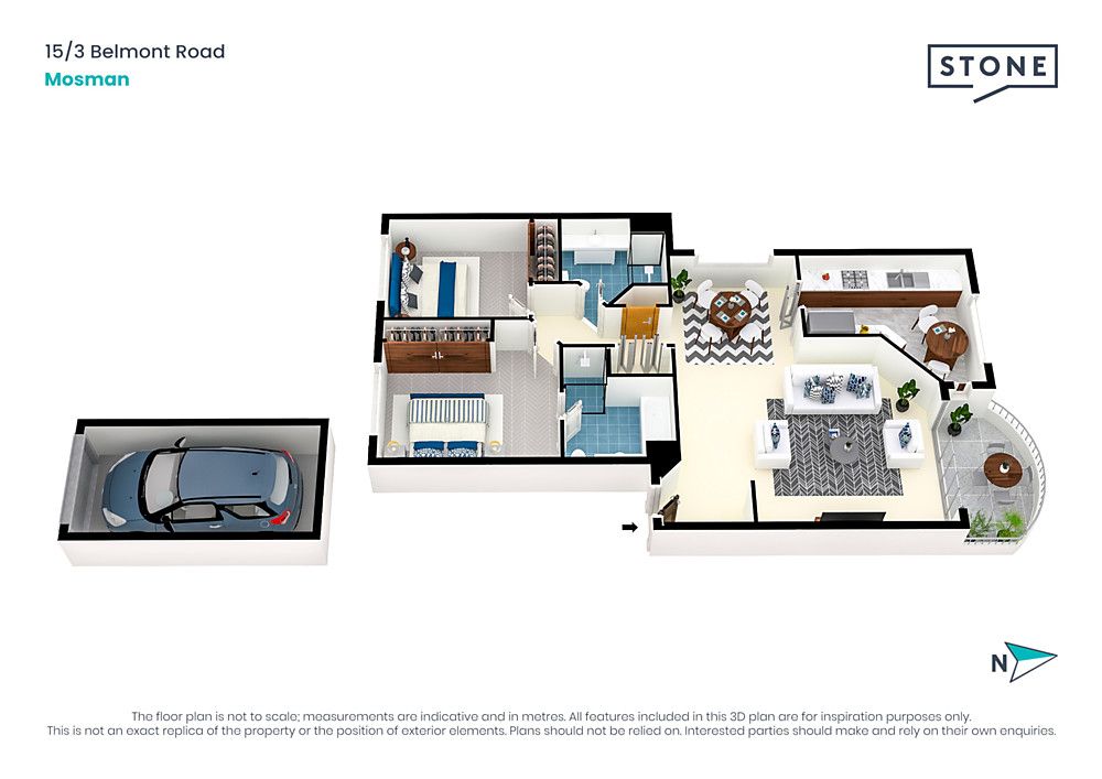 Light filled haven of wonderful space and privacy