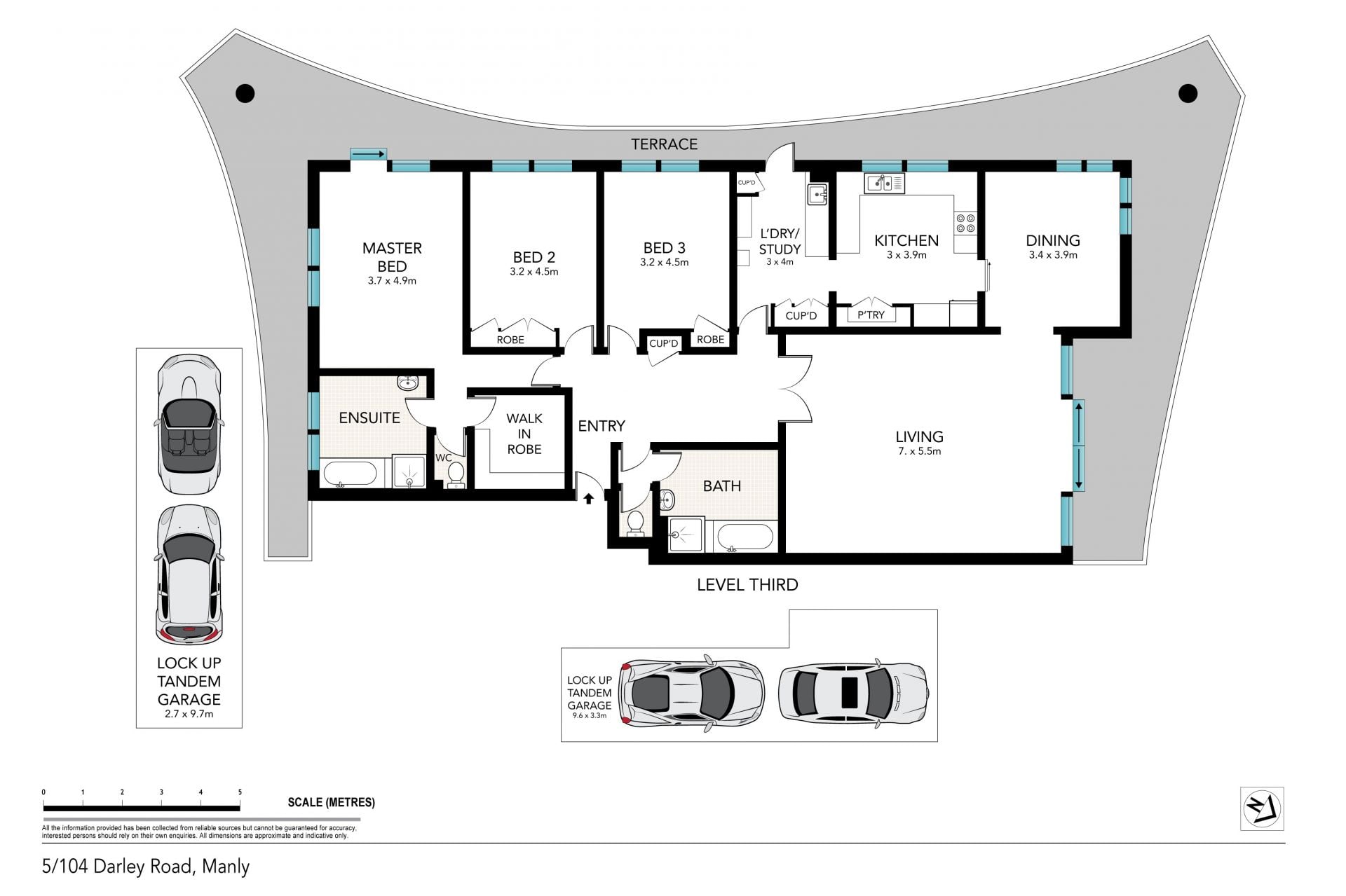 Penthouse-like proportions and sweeping panoramas