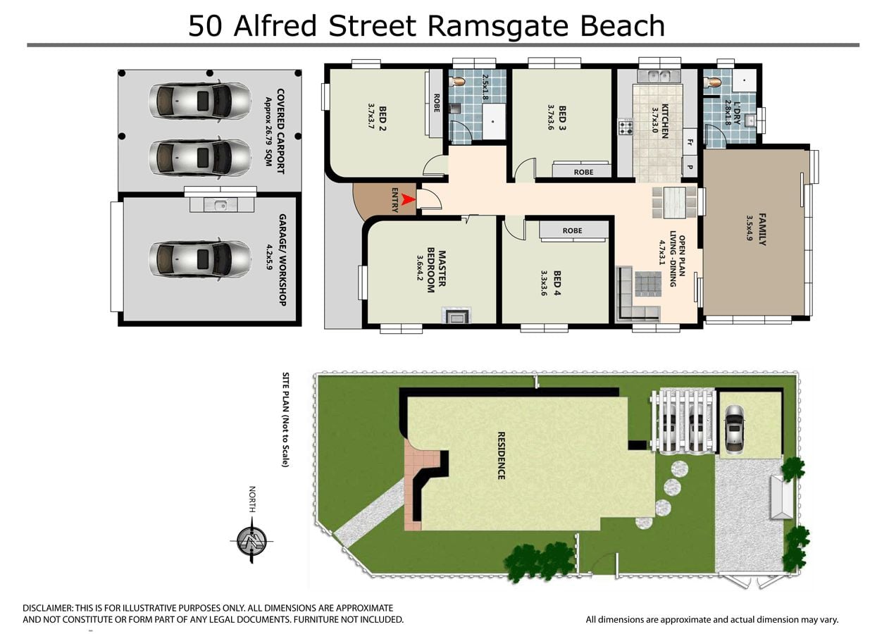 Enviably Located – Walk to Beach