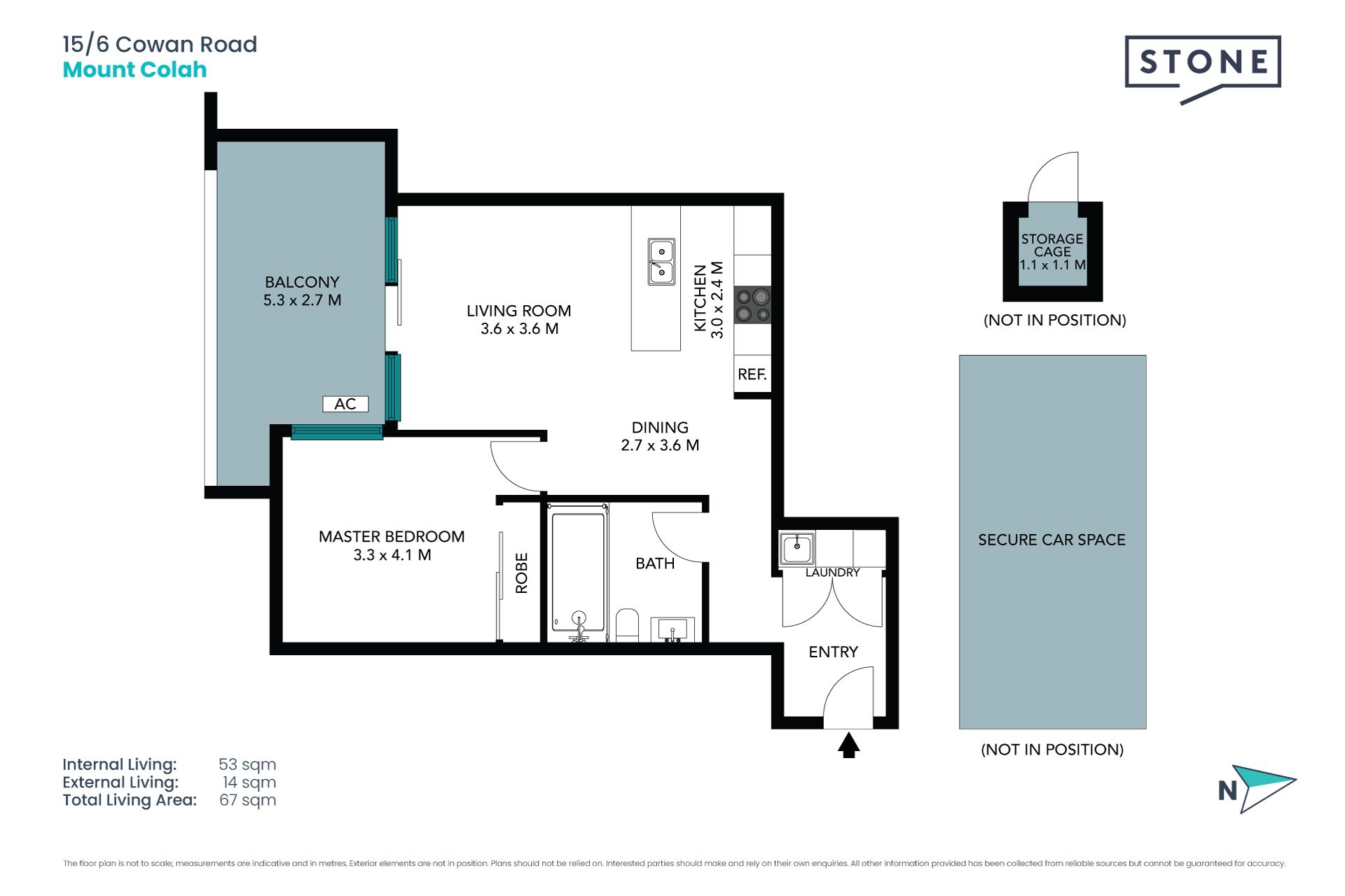 Spacious one-bedroom apartment