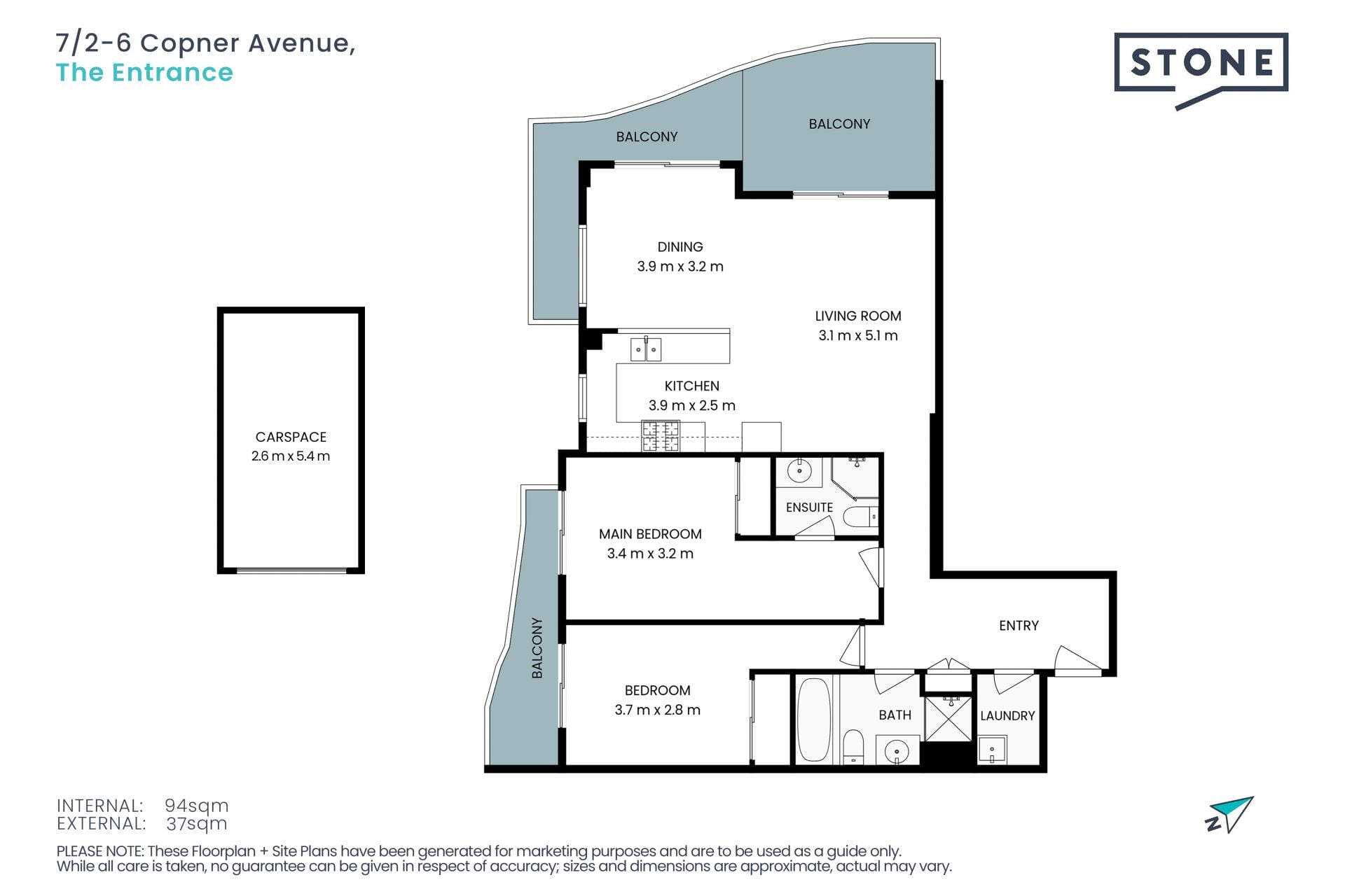 Light Filled Coastal Living with Generous Balconies