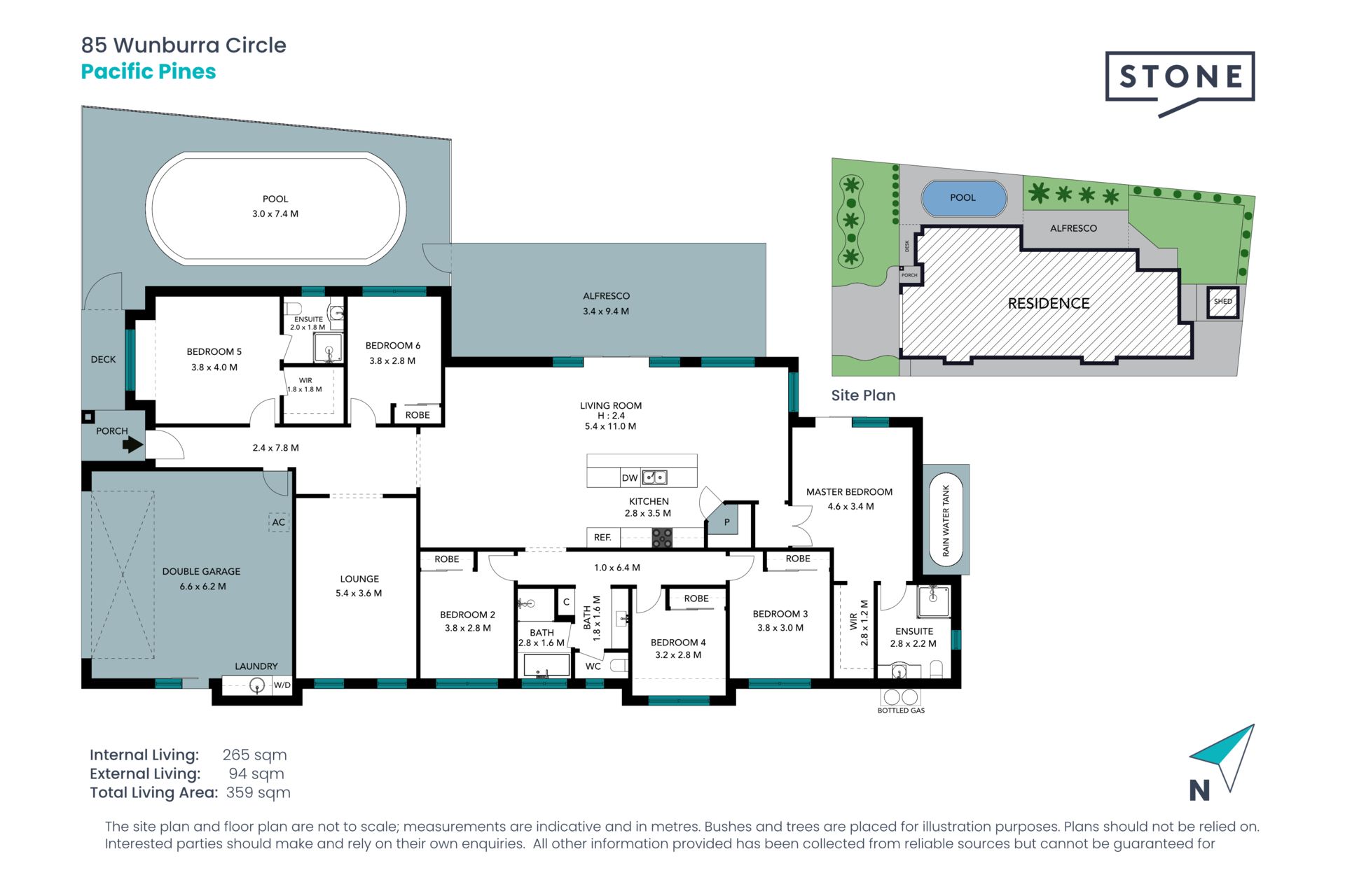 359sqm under-roof of exceptional family appeal.