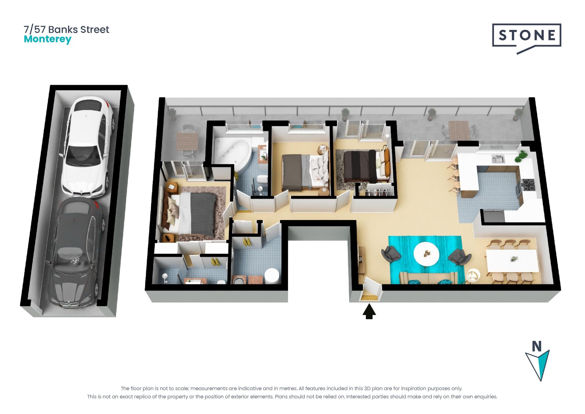 Space, light and lifestyle in a smartly presented apartment