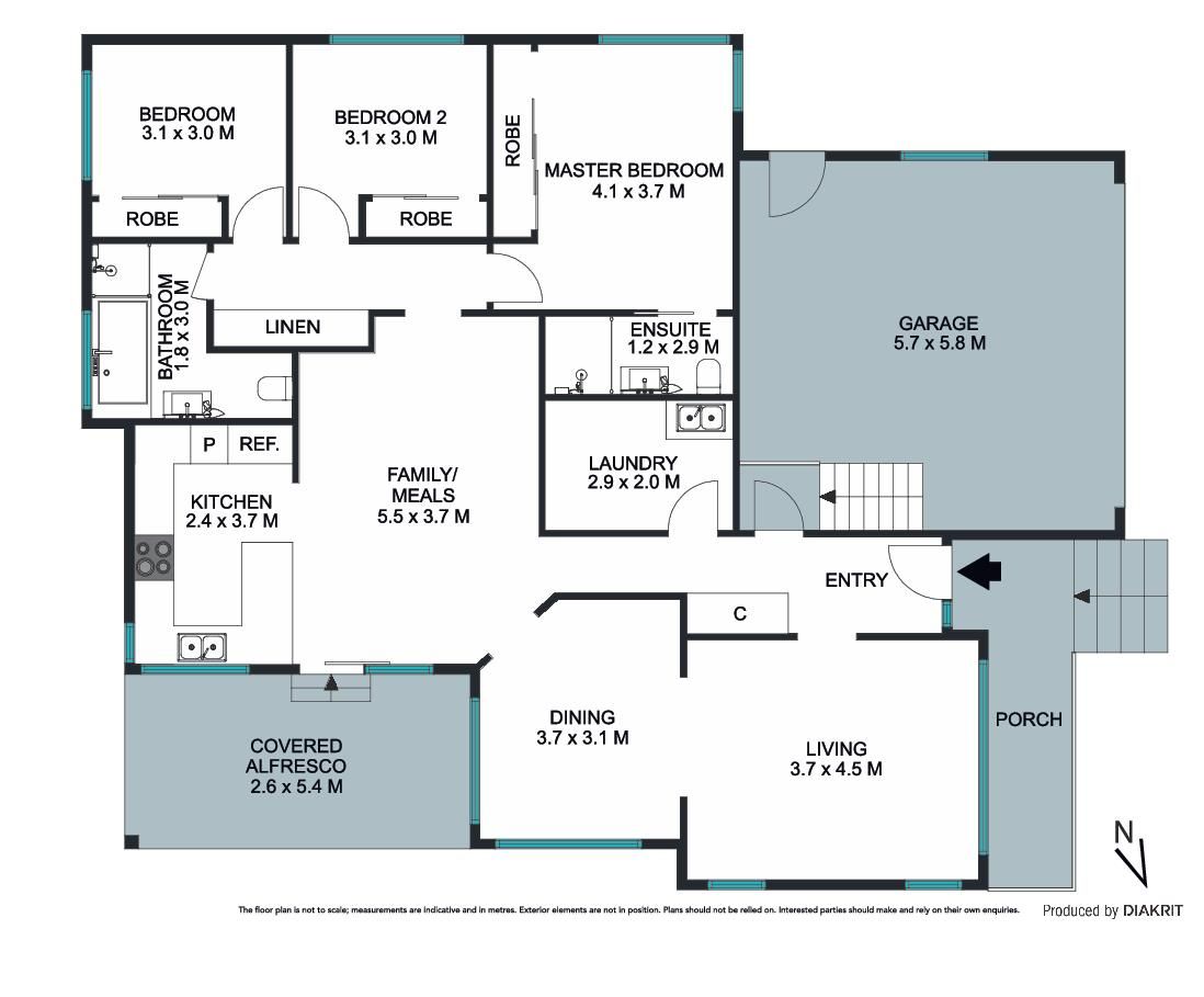 Spacious three bedroom family home