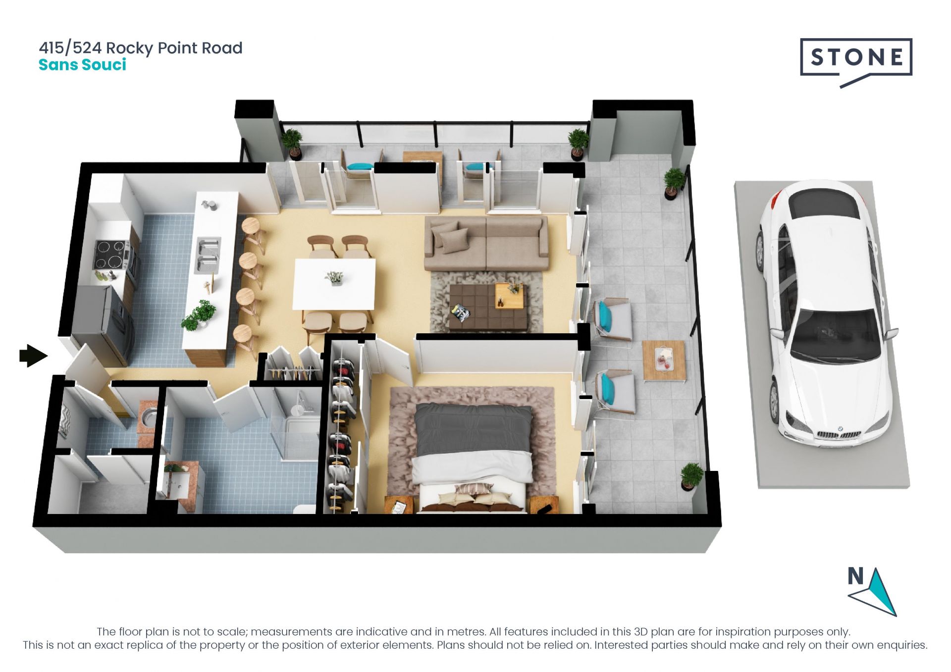 Smart executive style with top-floor panoramas