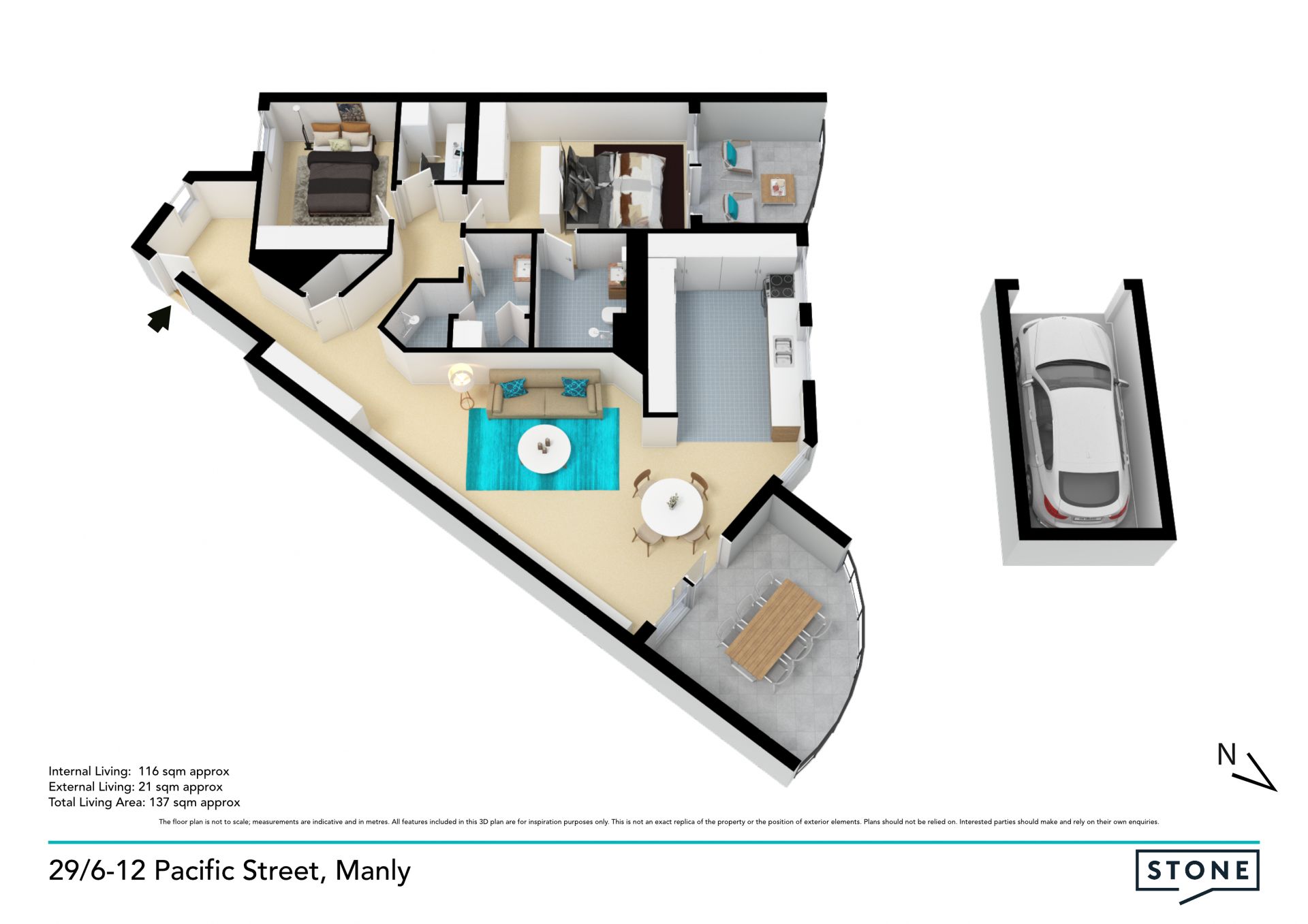 Bright and breezy beachside home - Contact agent for a private inspection