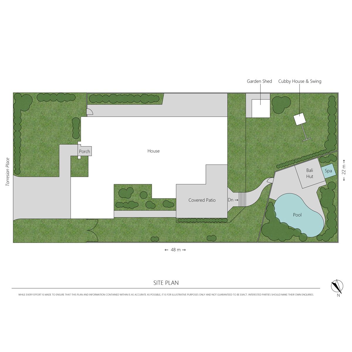 SPACE, PRIVACY AND A POOL!
