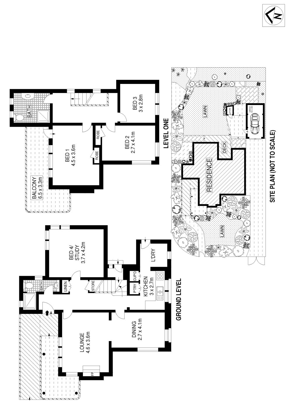 Formal lounge and separate dining, study/rumpus room