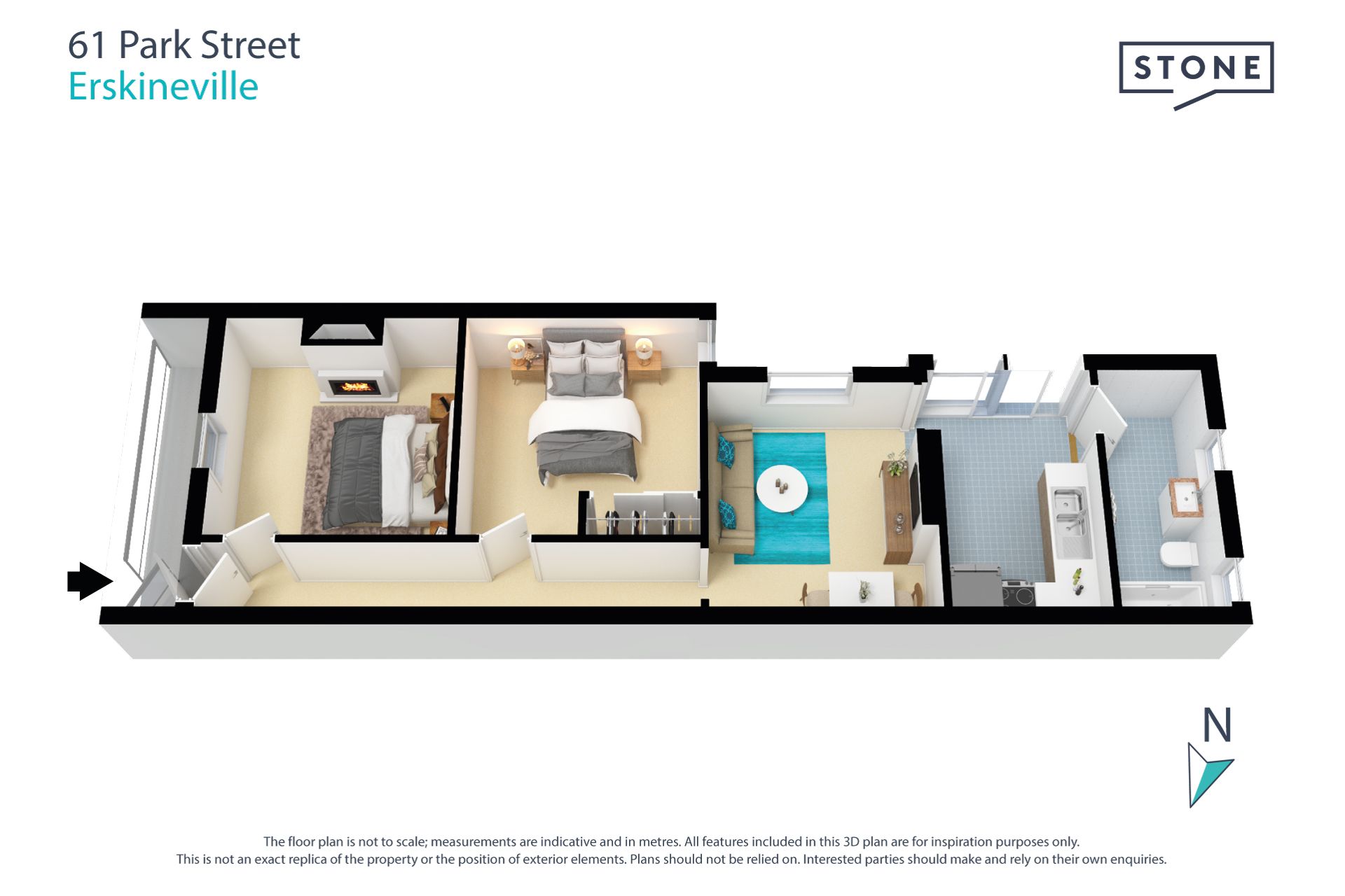 Updated terrace in a sought-after location
