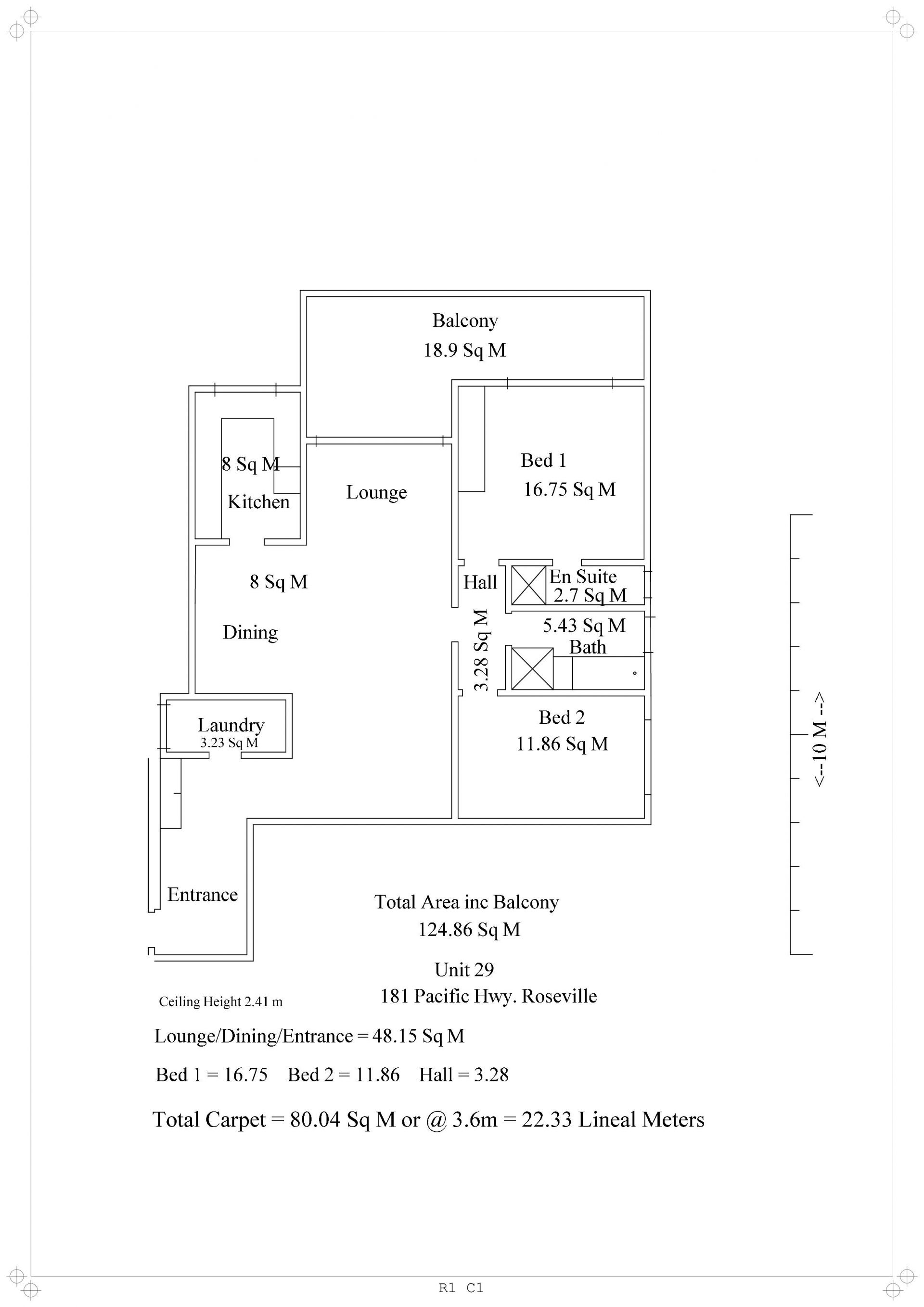 Spacious 2 bedroom apartment in prime location