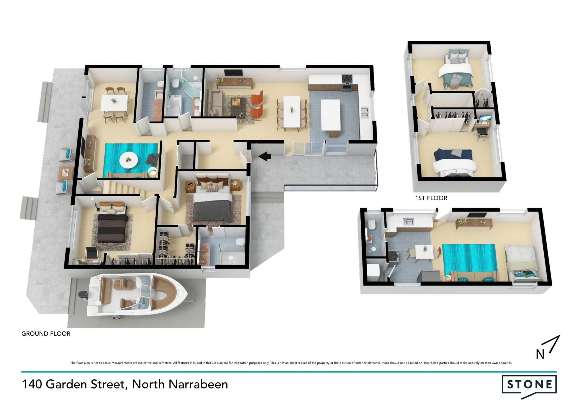 As-new family home with separate in-law accommodation on large block