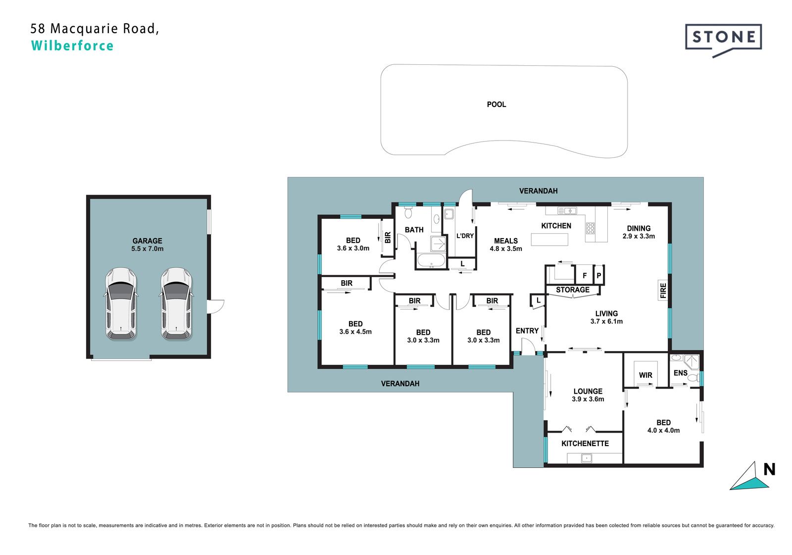 Private and Spacious