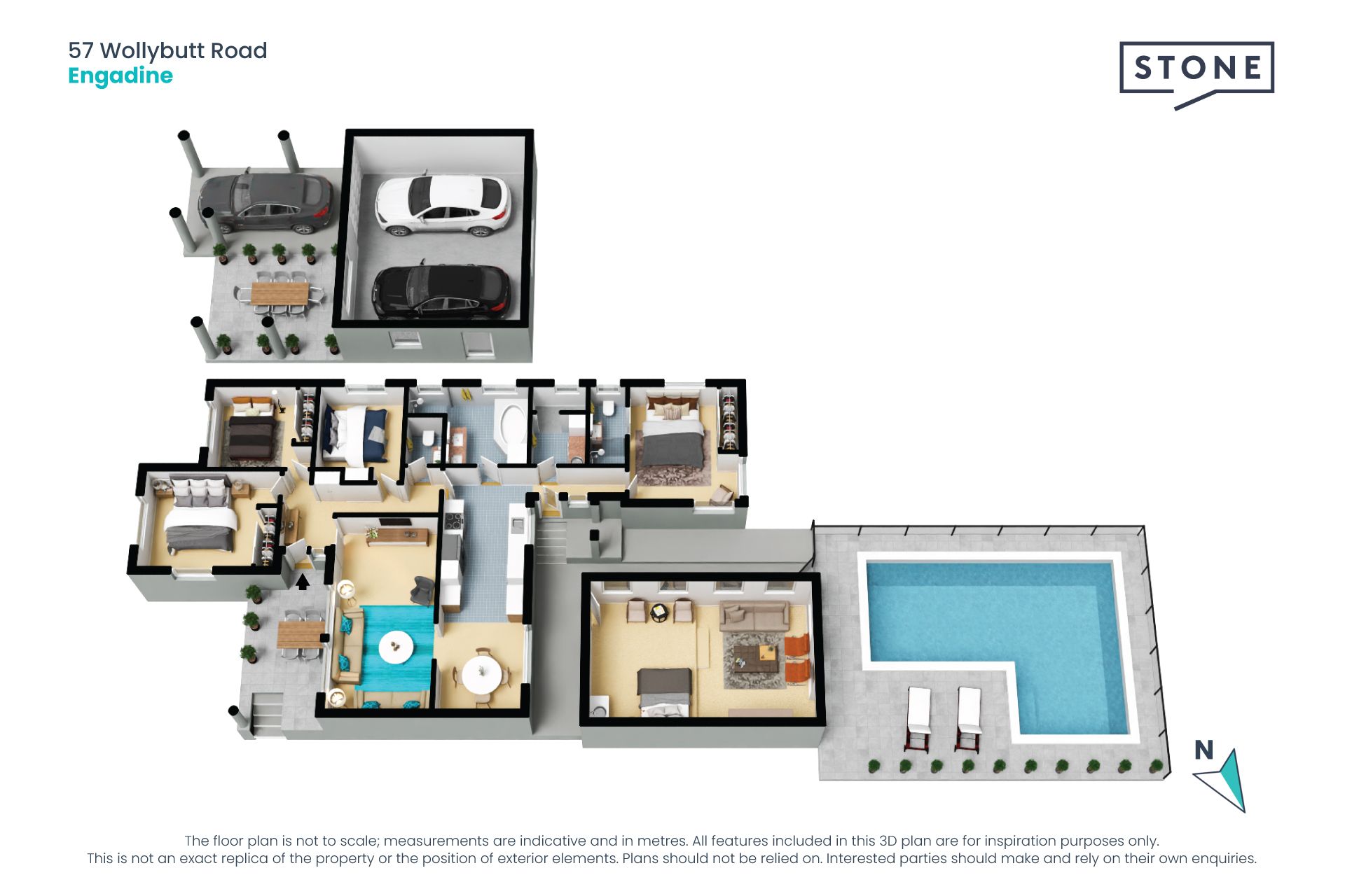 Spacious indoor and outdoor relaxed family living