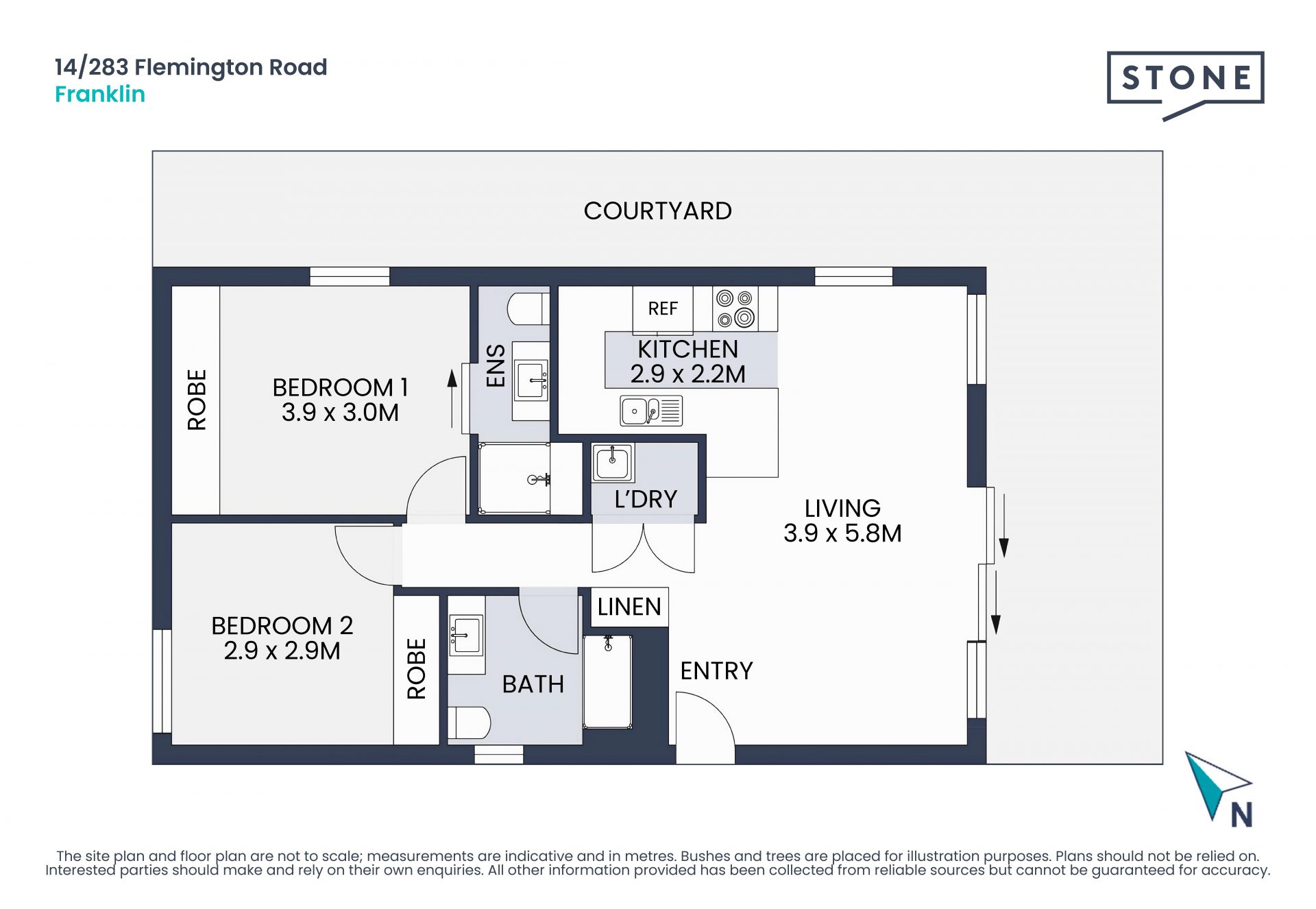Rare Ground-Floor Appeal with 55sqm courtyard