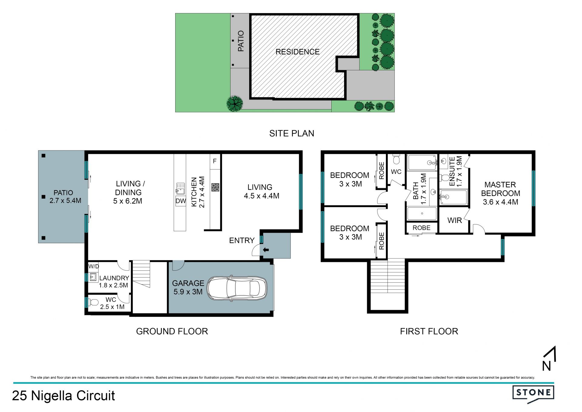 Modern 3 bedroom home, Less than 6 years old