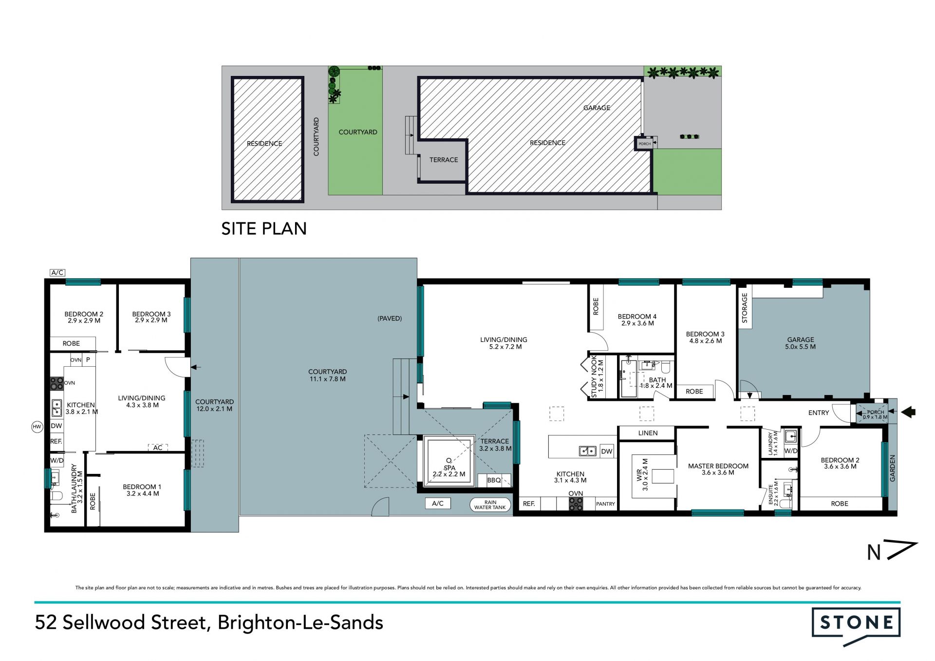 Contemporary family style plus guest apartment
