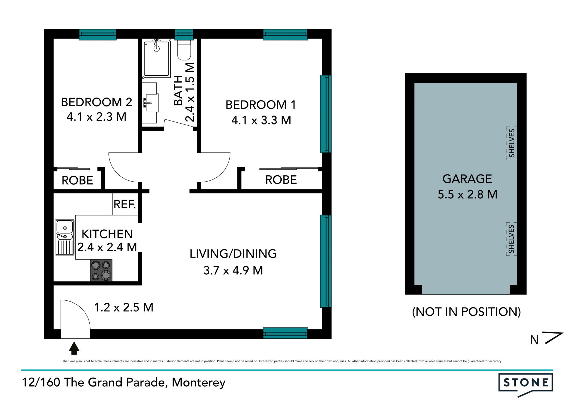 Renovated unit across from the beach
