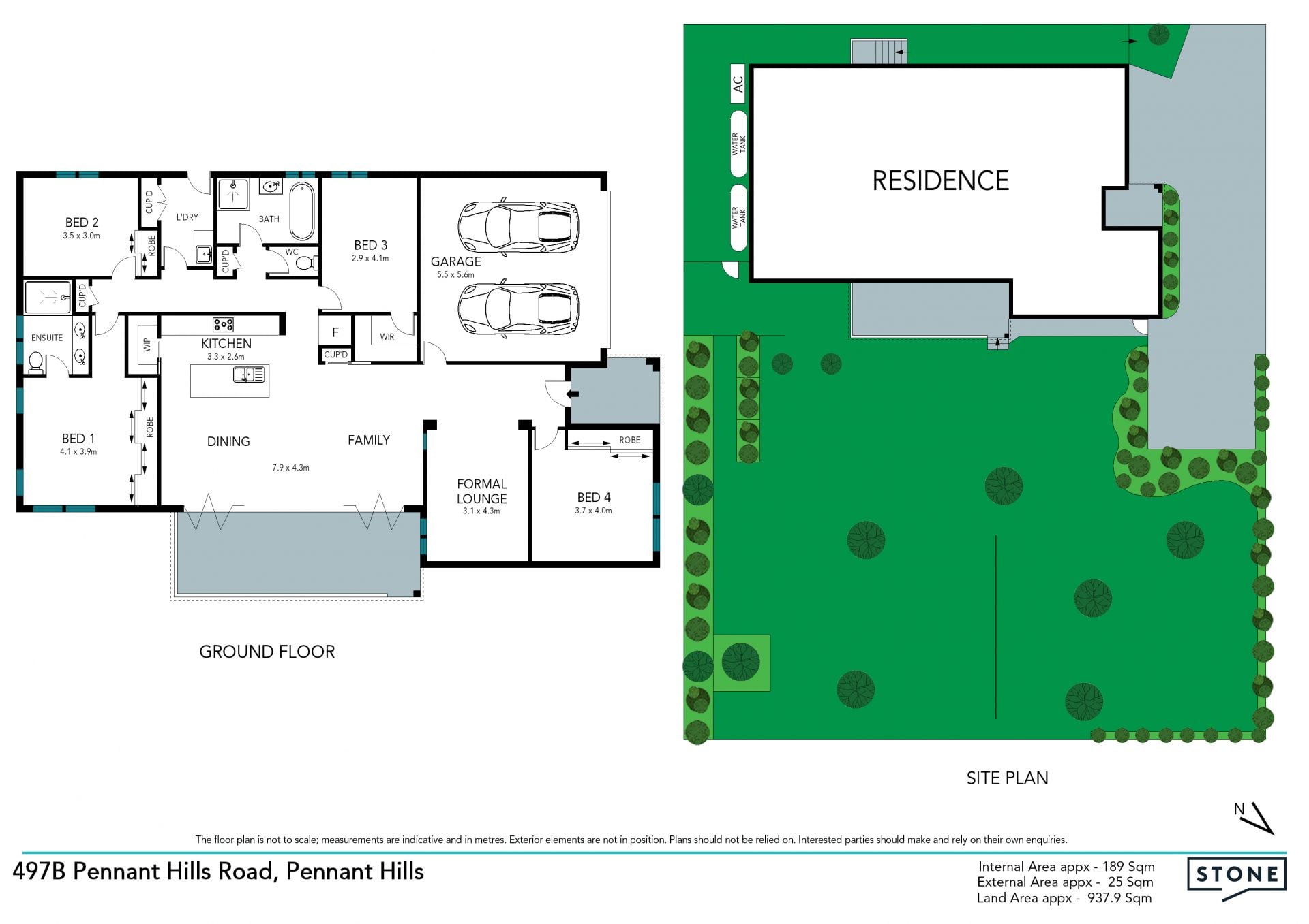 Modern family retreat with large yard, 937.9sqm
