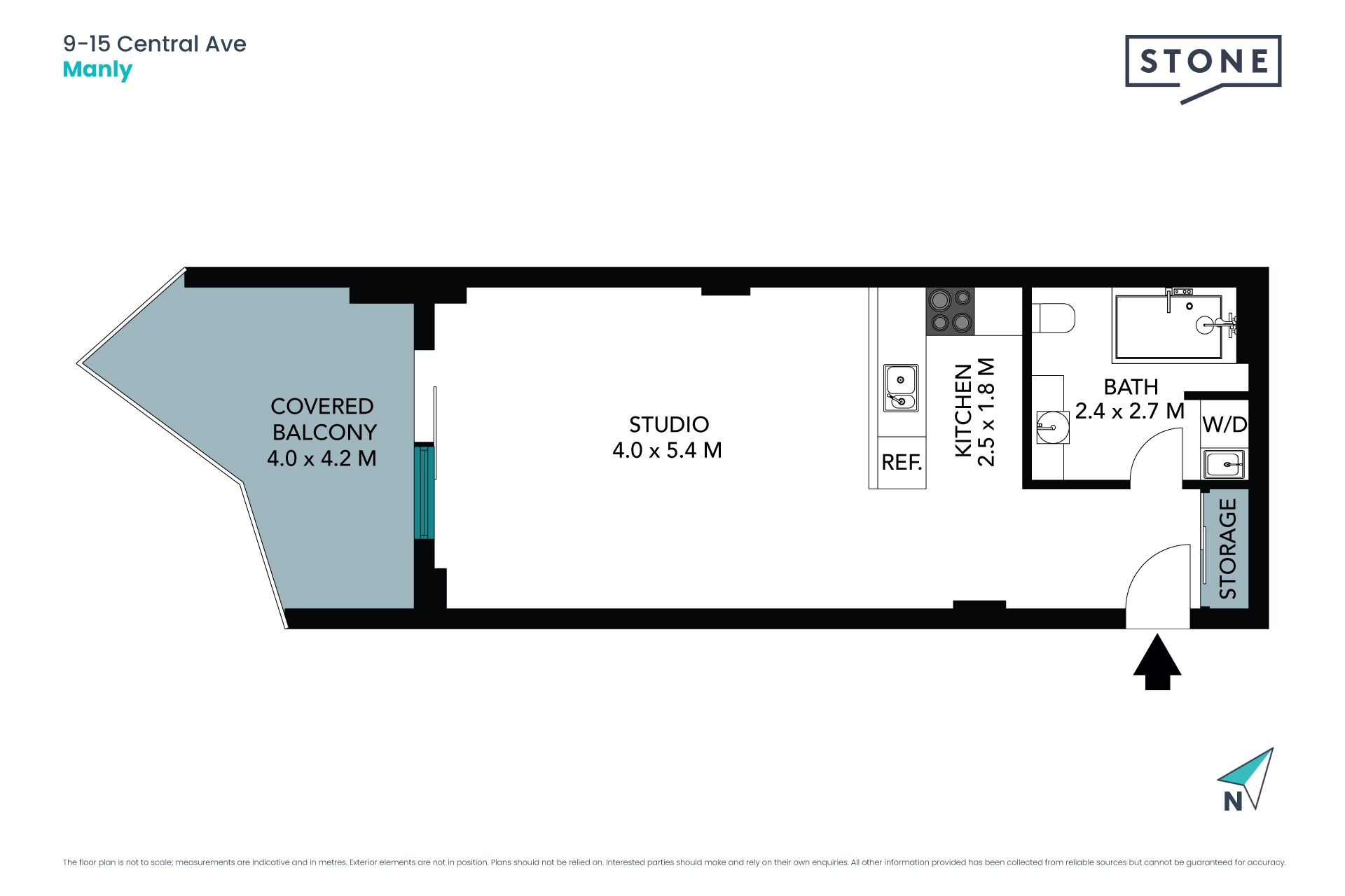 Spacious & Stylish Studio in the Heart of Manly