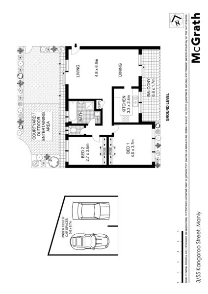 Unique and oversized fully renovated garden apartment