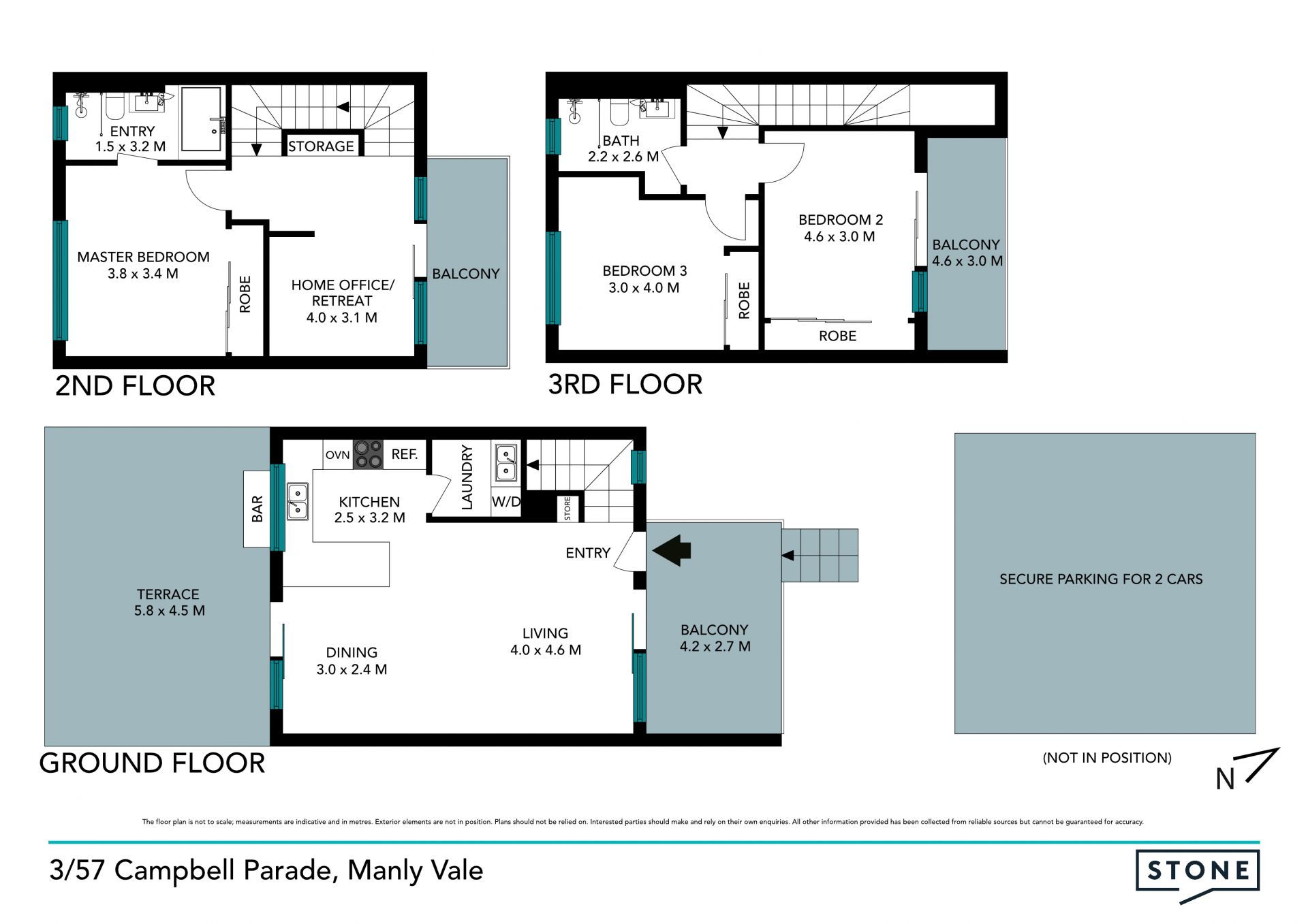 Luxury townhouse in sought after location