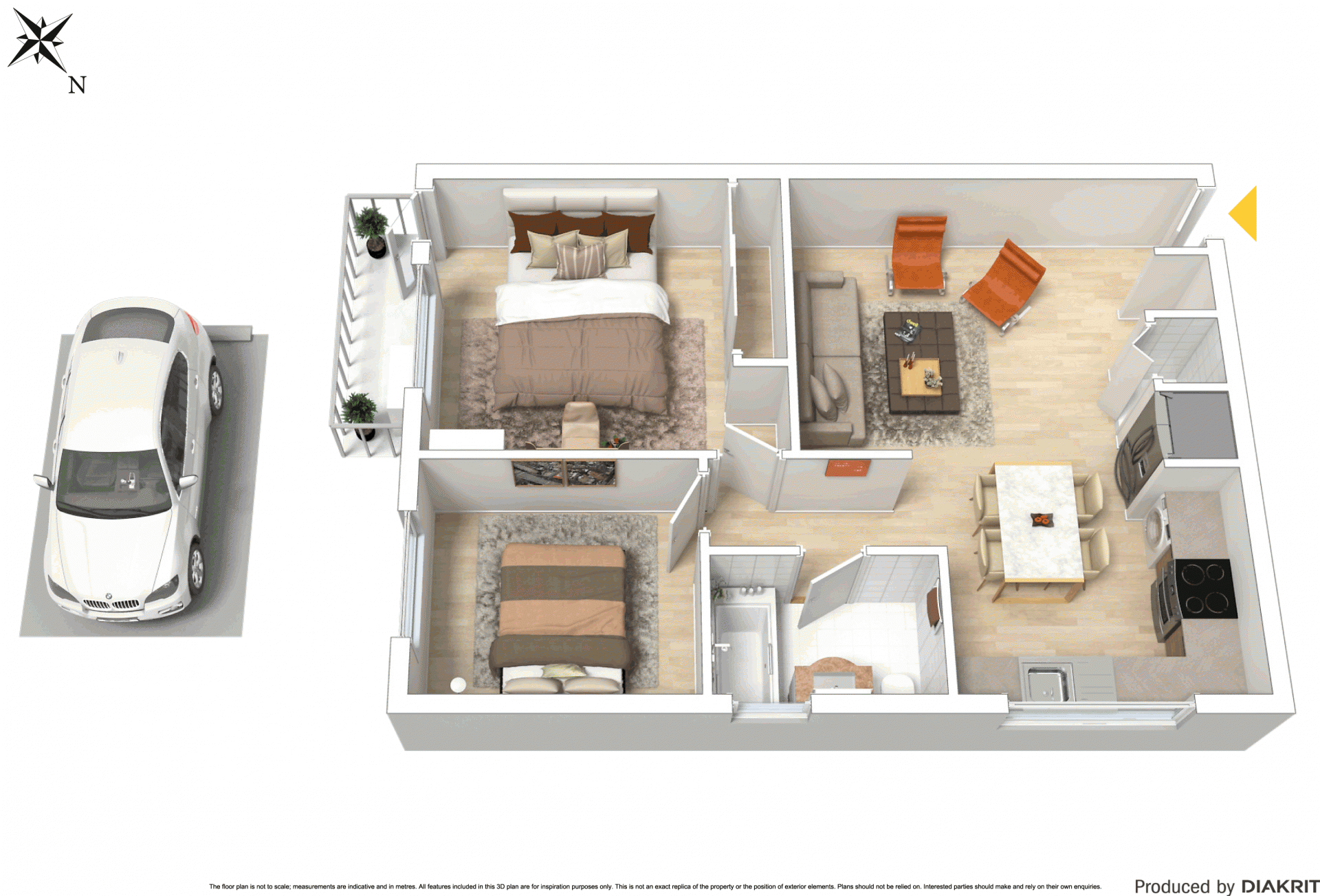 Neatly Presented Apartment