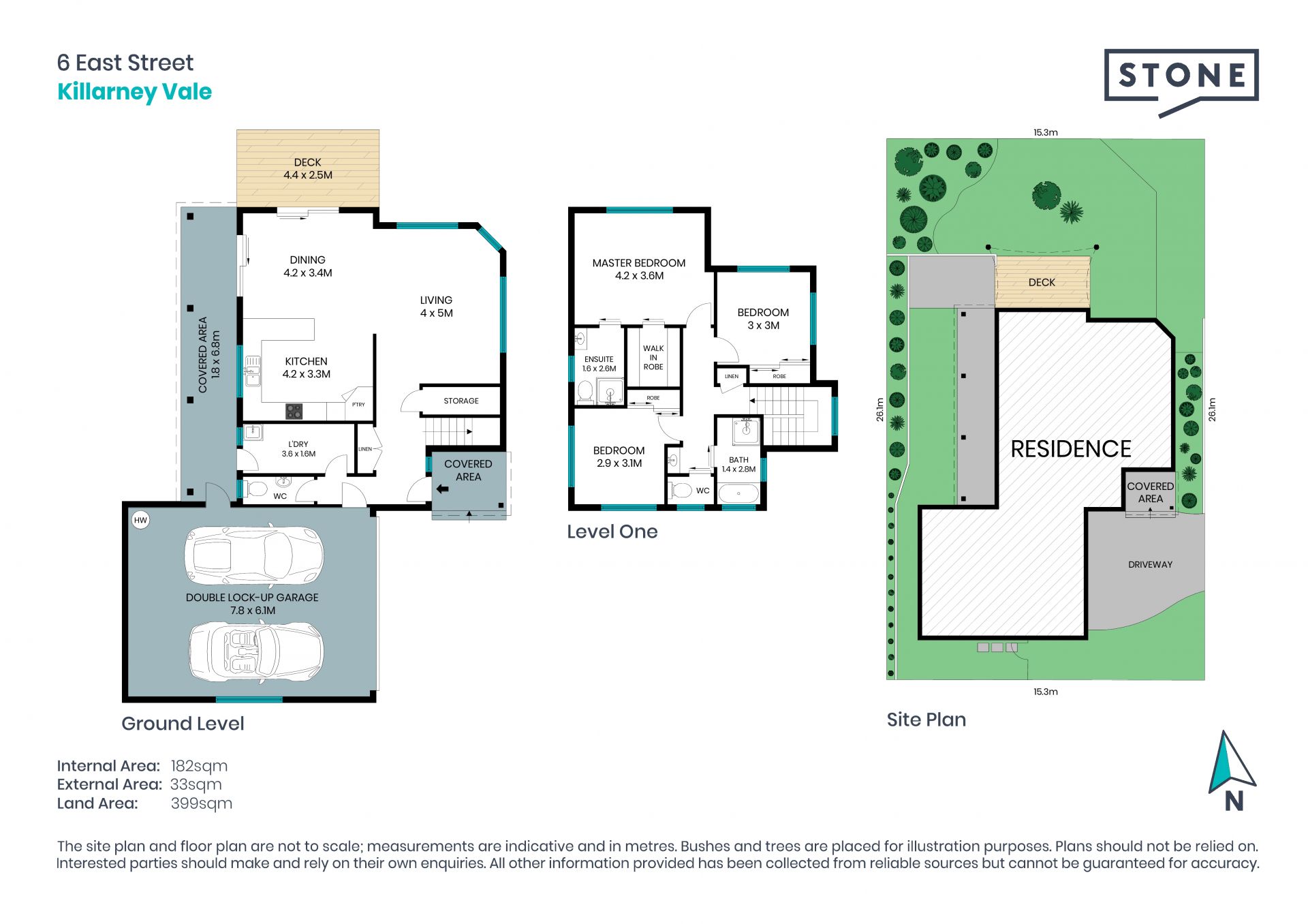 Spacious and modern