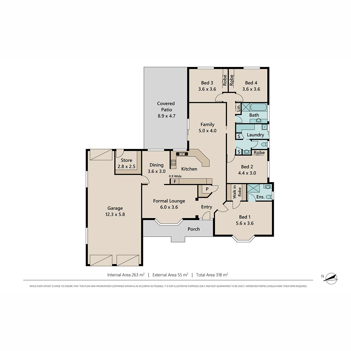 ELEGANT STEEL FRAME HOME, WITH 4 CAR GARAGE
