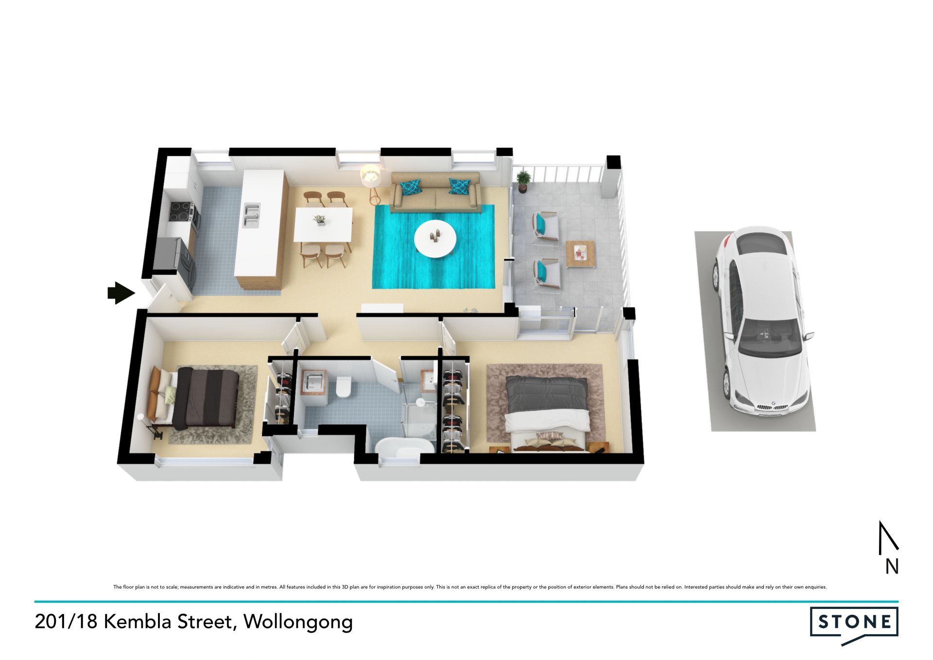 Modern abode in prime locale