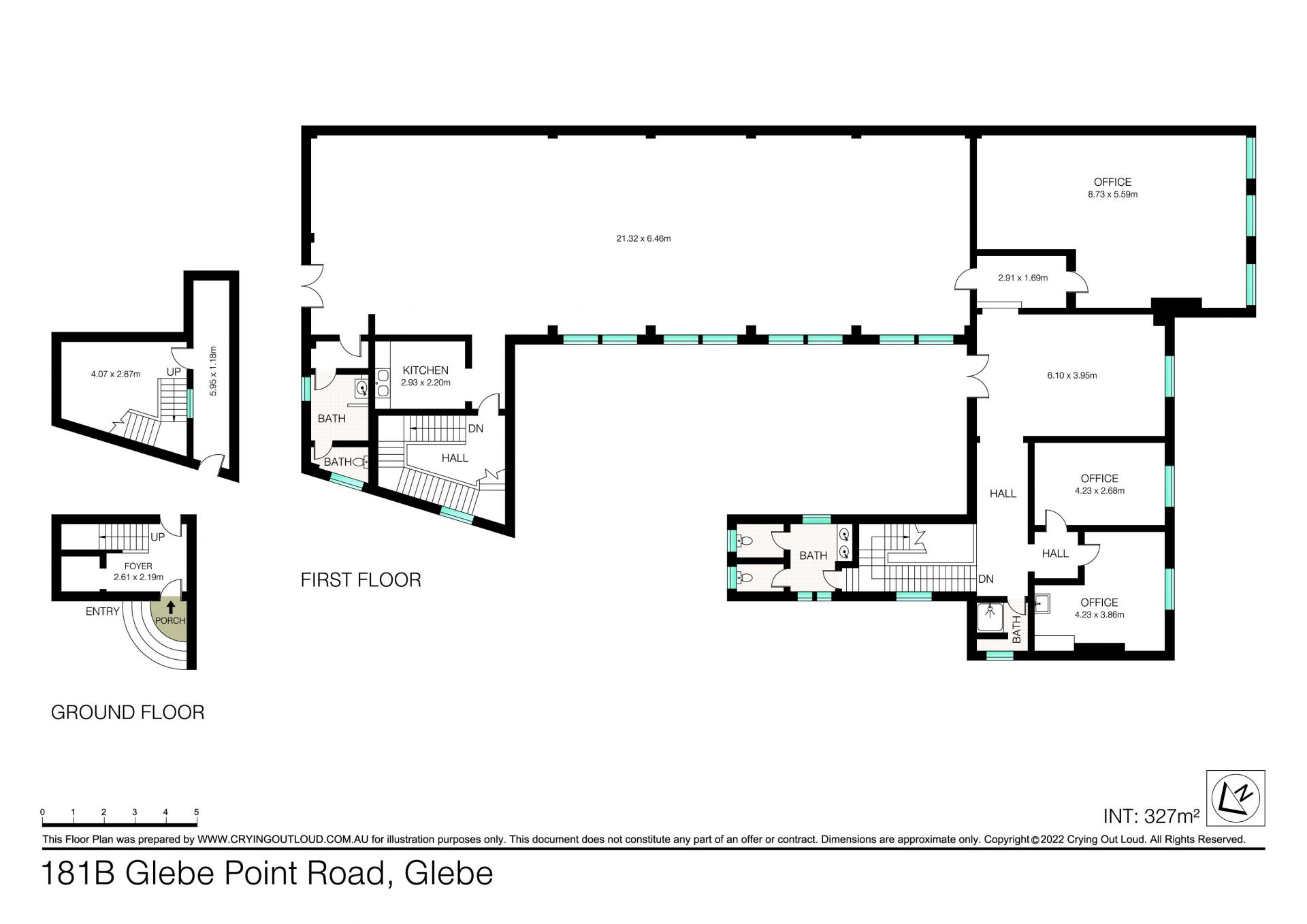 Versatile Space with Contemporary Appeal and Abundant Natural Light