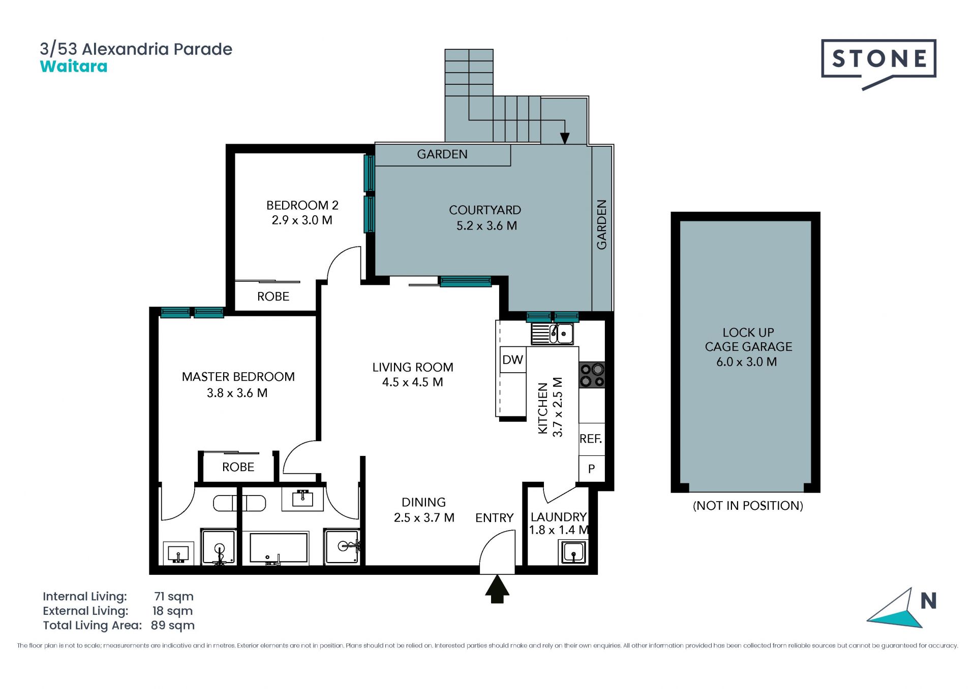 Sold by Adam Noakes & Geraldine Wang 0450 753 268