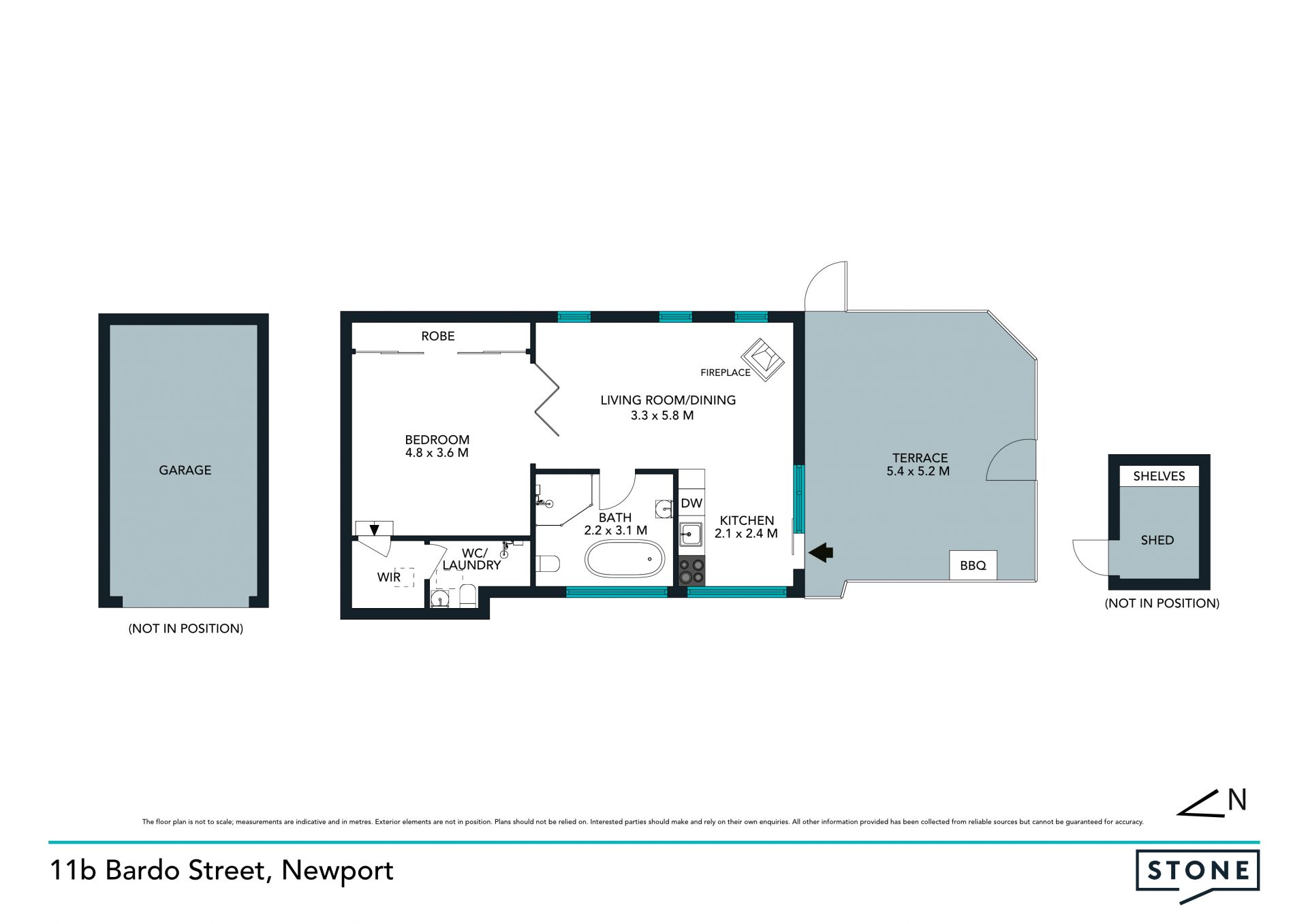 Garden apartment in park side setting