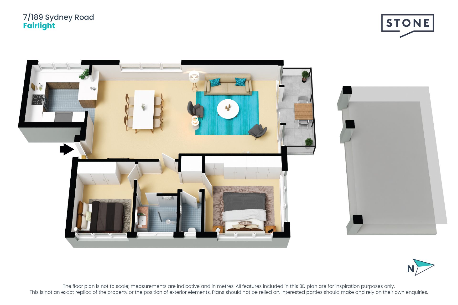 Oversized luxury apartment - 270 degree panoramas
