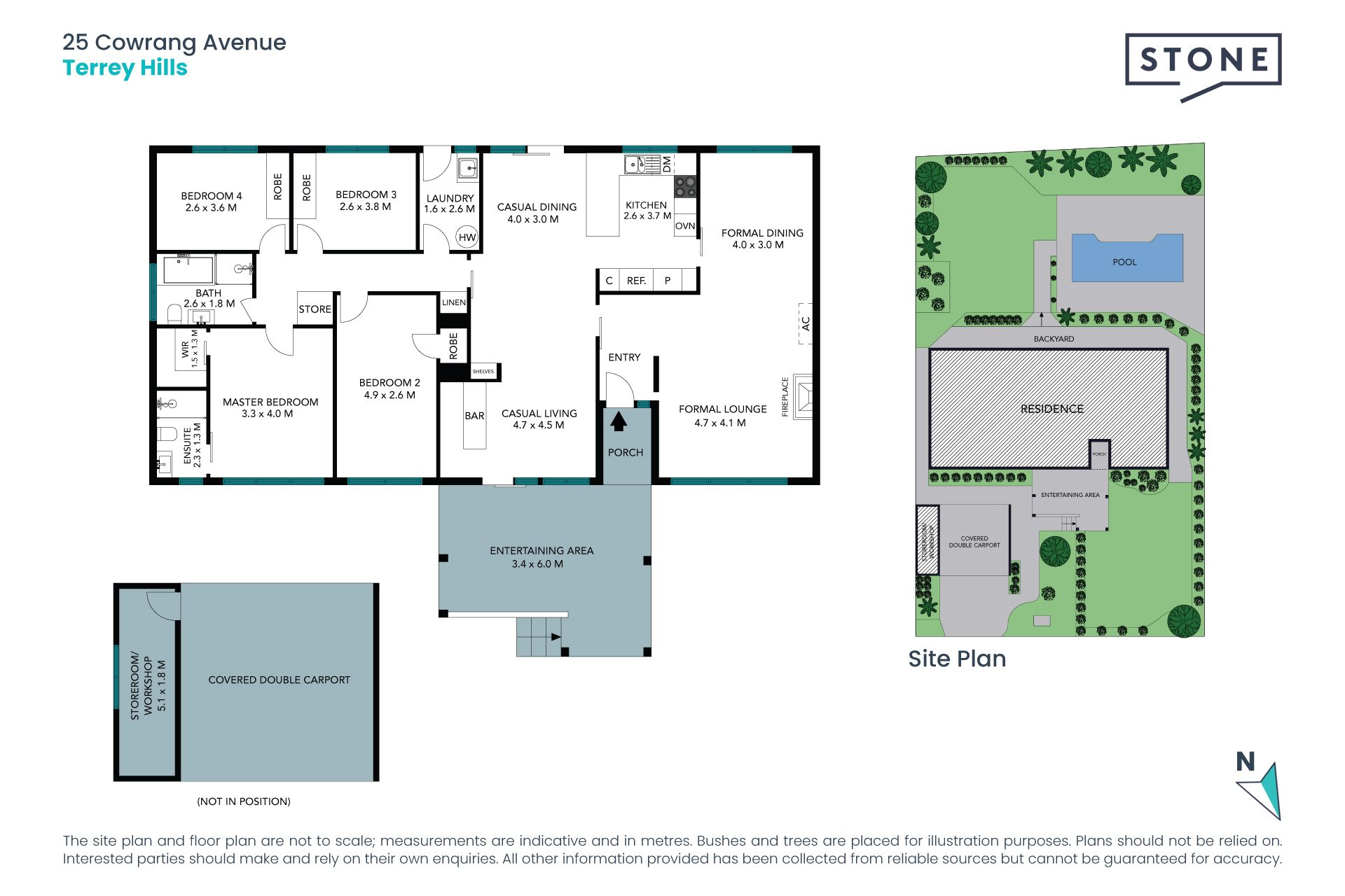 Fabulous north facing entertainer in a premier central setting