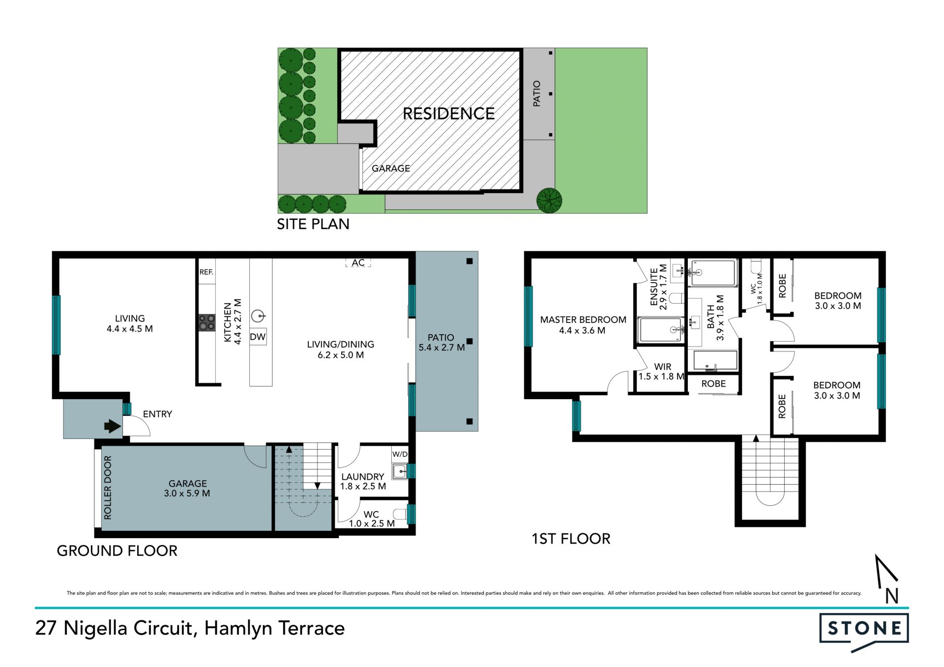 Modern 3 bedroom home, Less than 5 years old