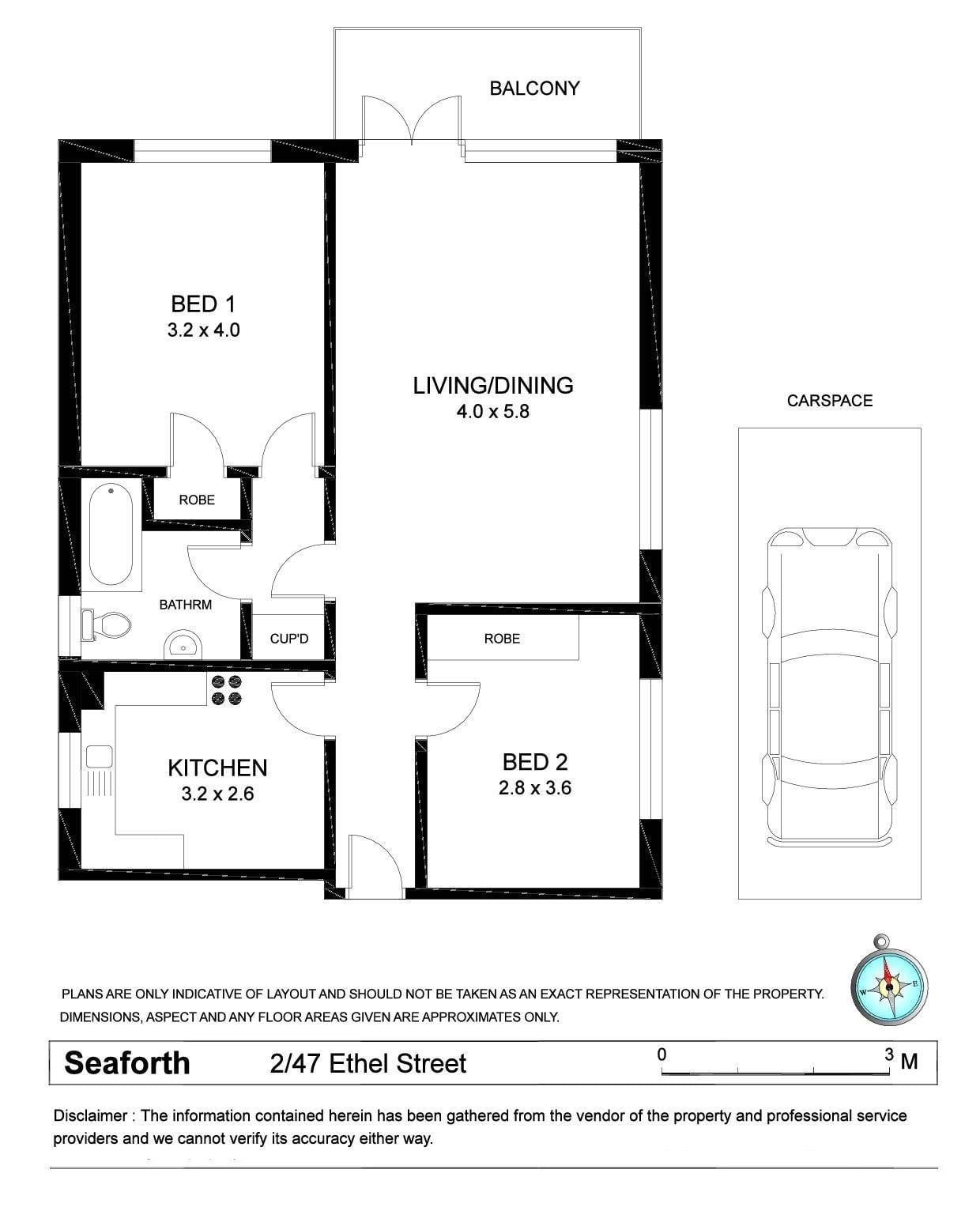 Spacious and sun filled two bedroom apartment