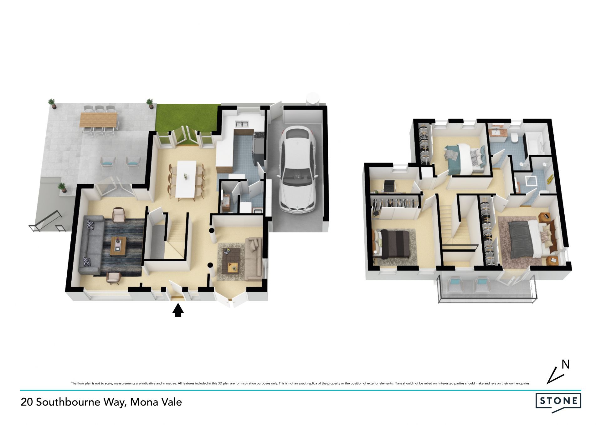 Contemporary coastal townhome on Torrens Title