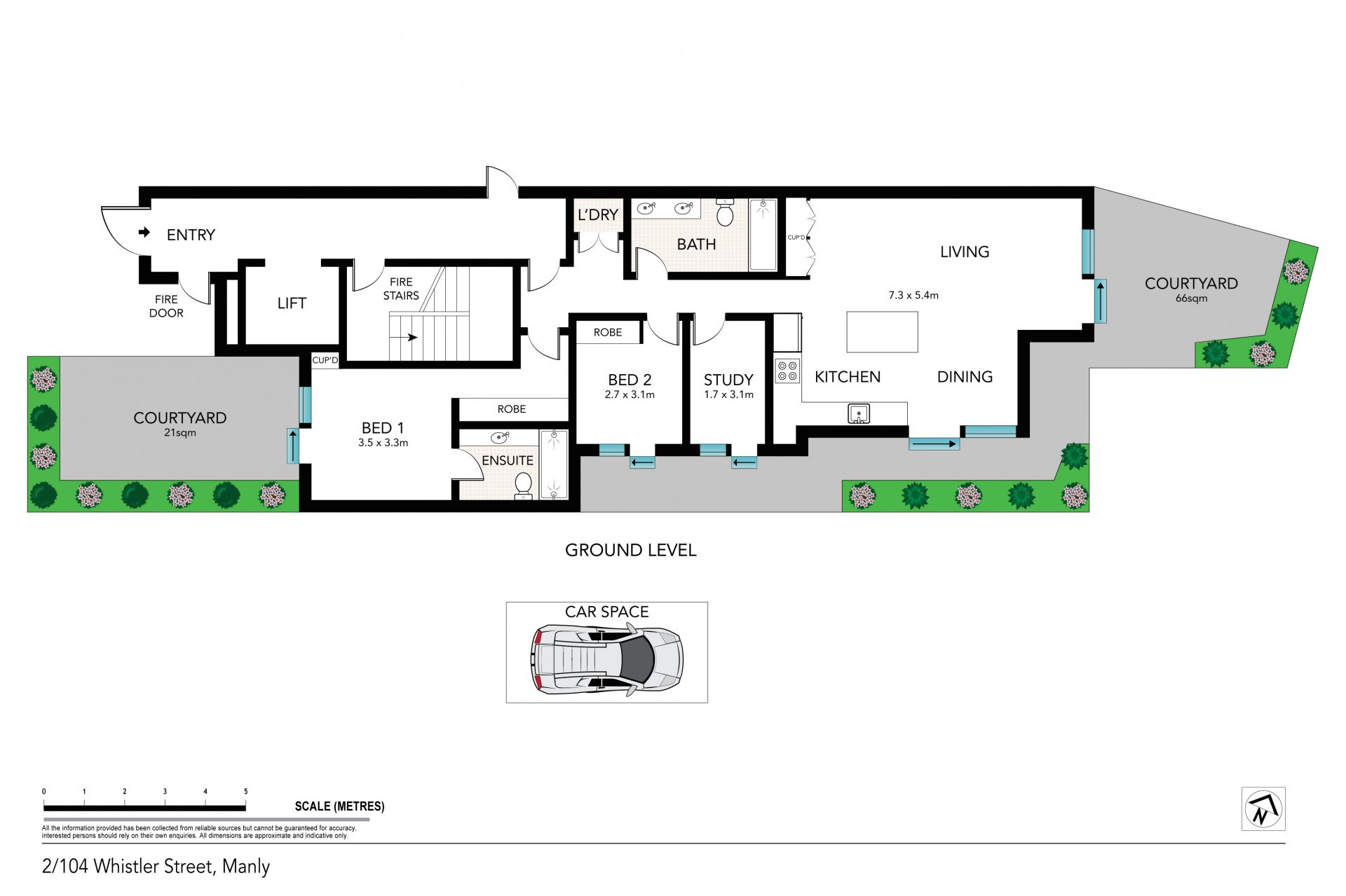 Lifestyle apartment in a key beachside location