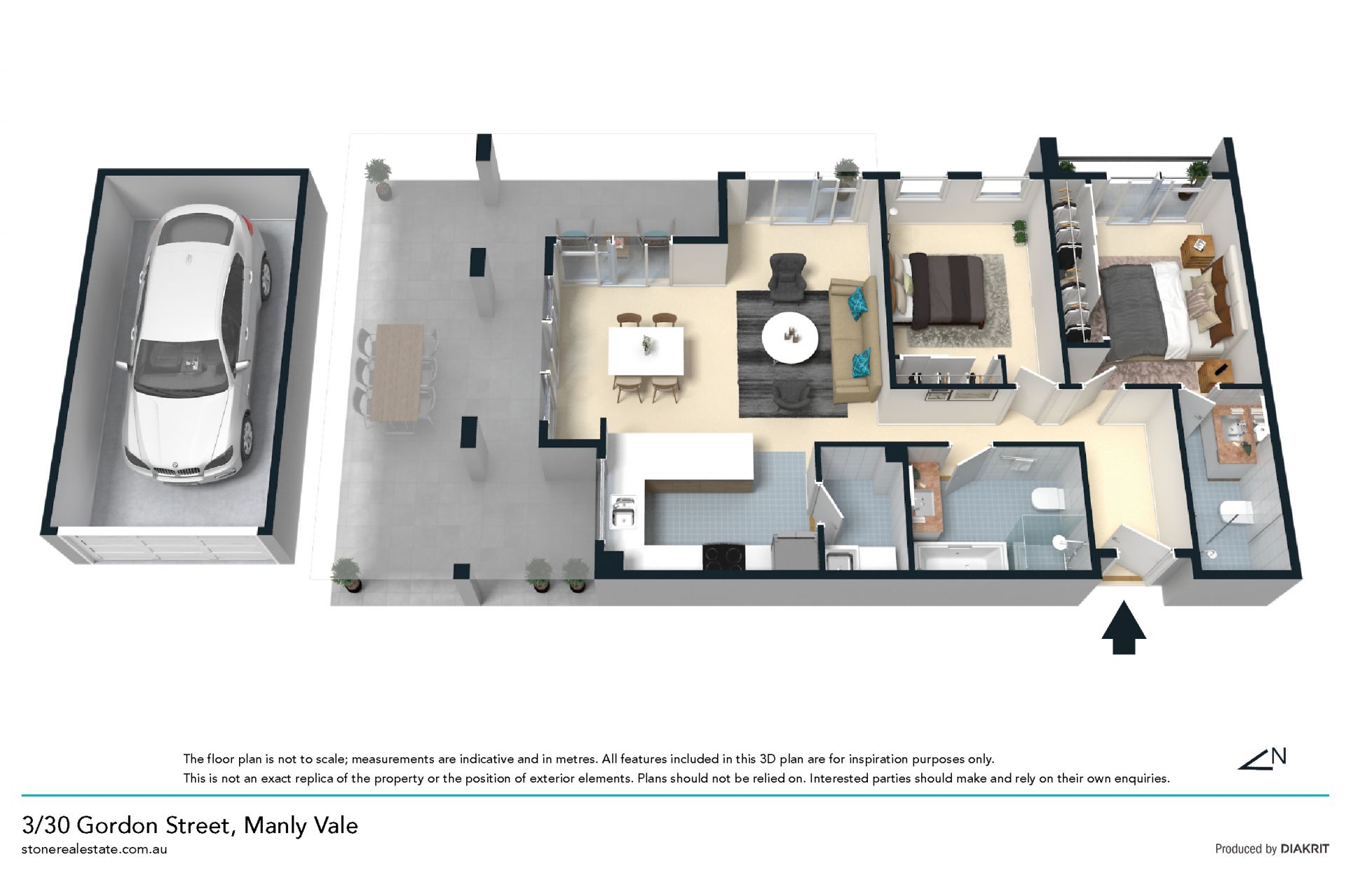 Contemporary convenient living
