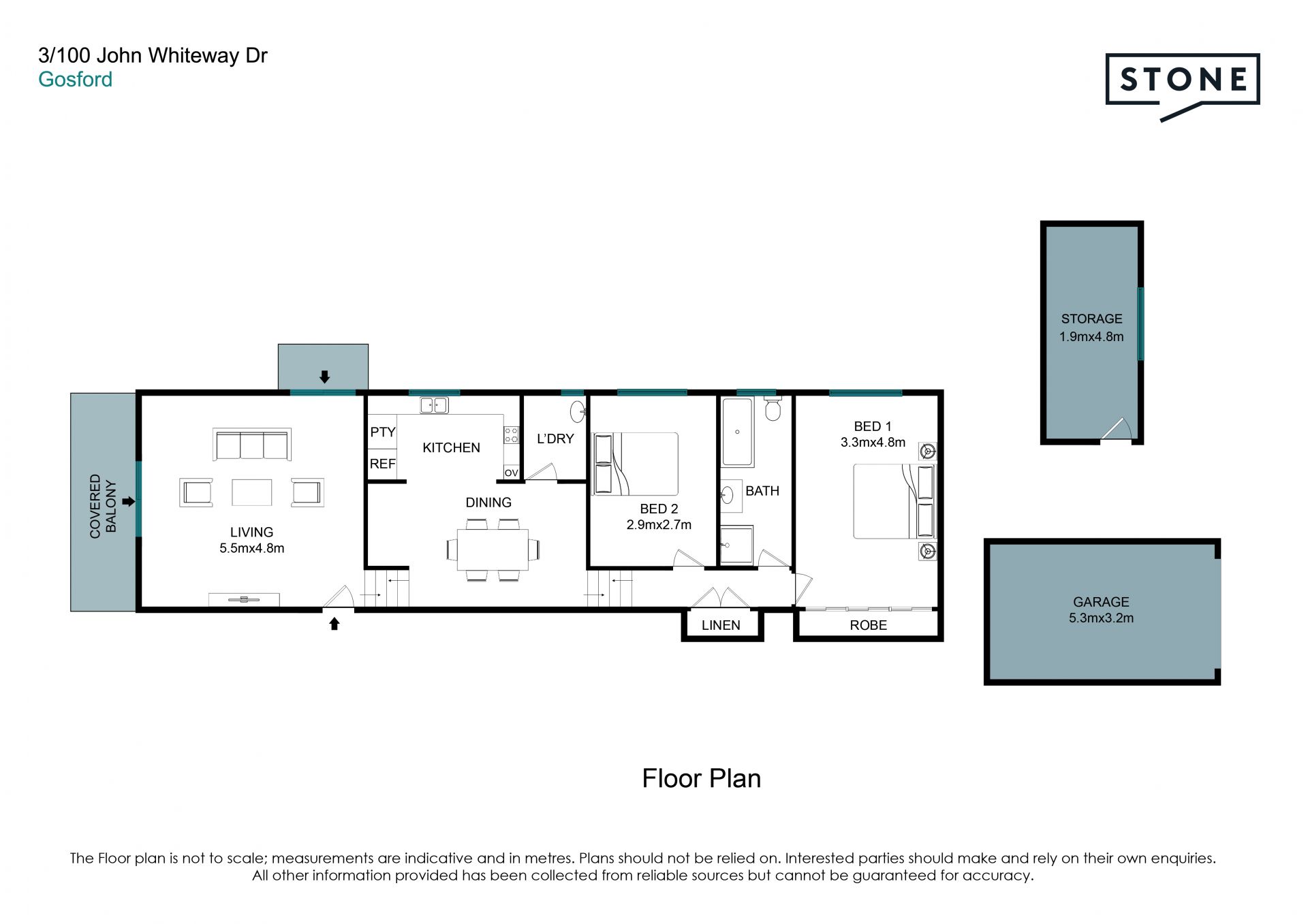 Spacious Apartment with Water Views