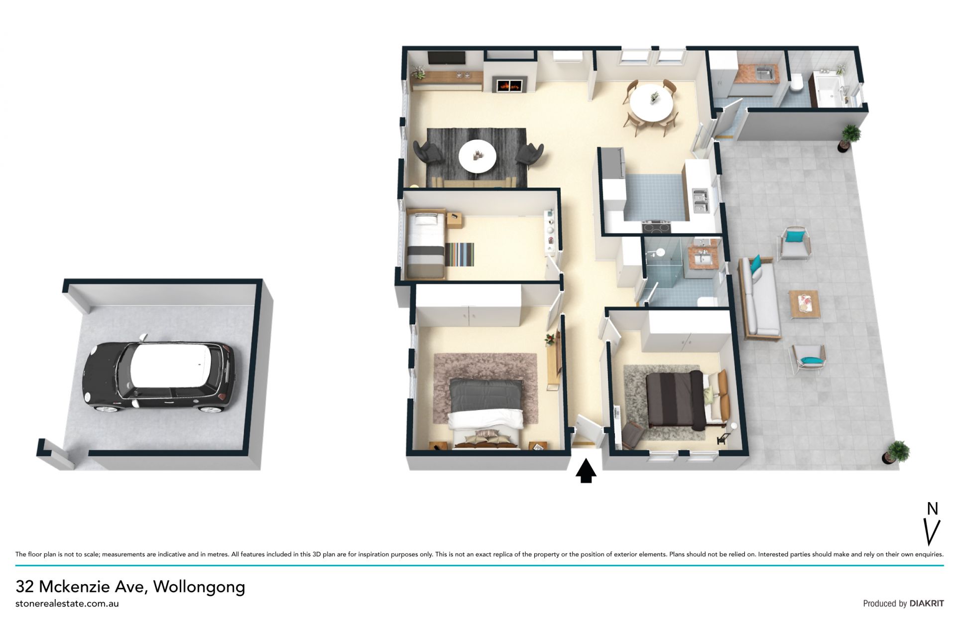 Inviting home with added potential