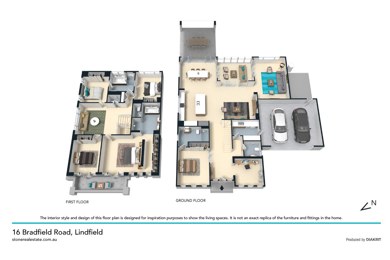 Large as-new modern home