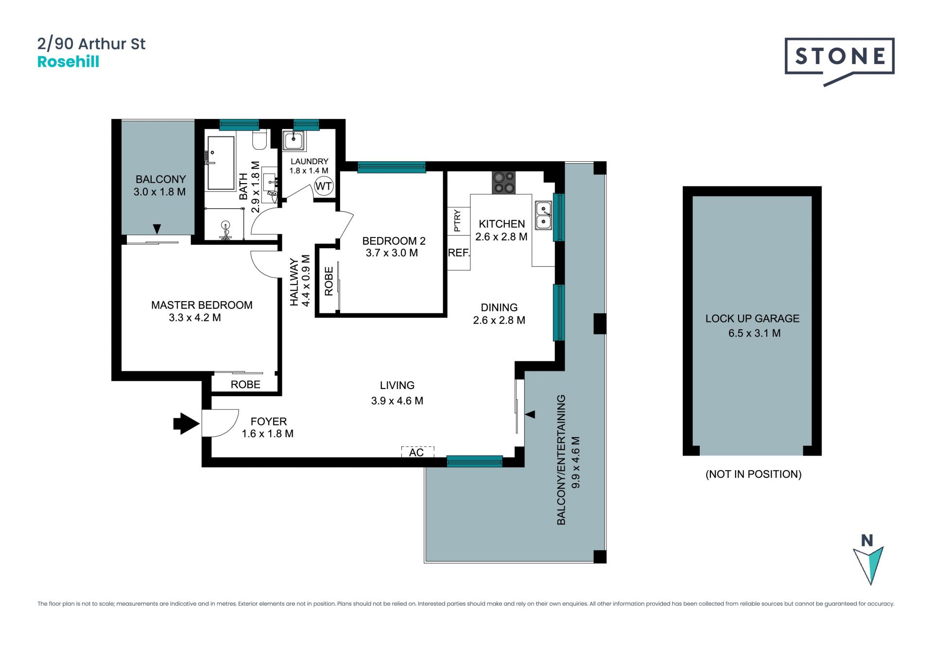 Pristine Two Bedroom Apartment