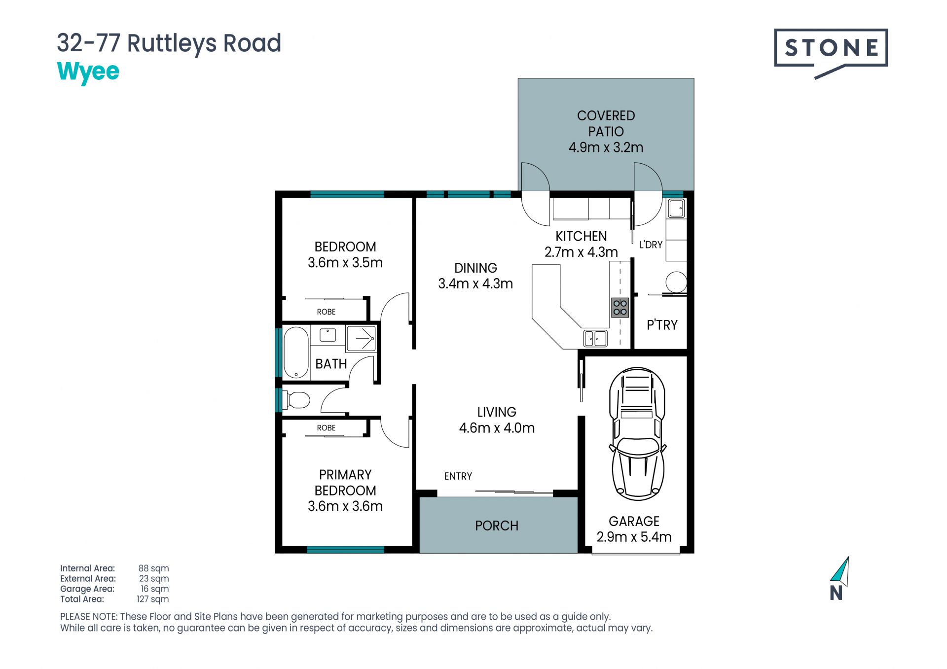 Low maintenance home for all ages with stunning water views!