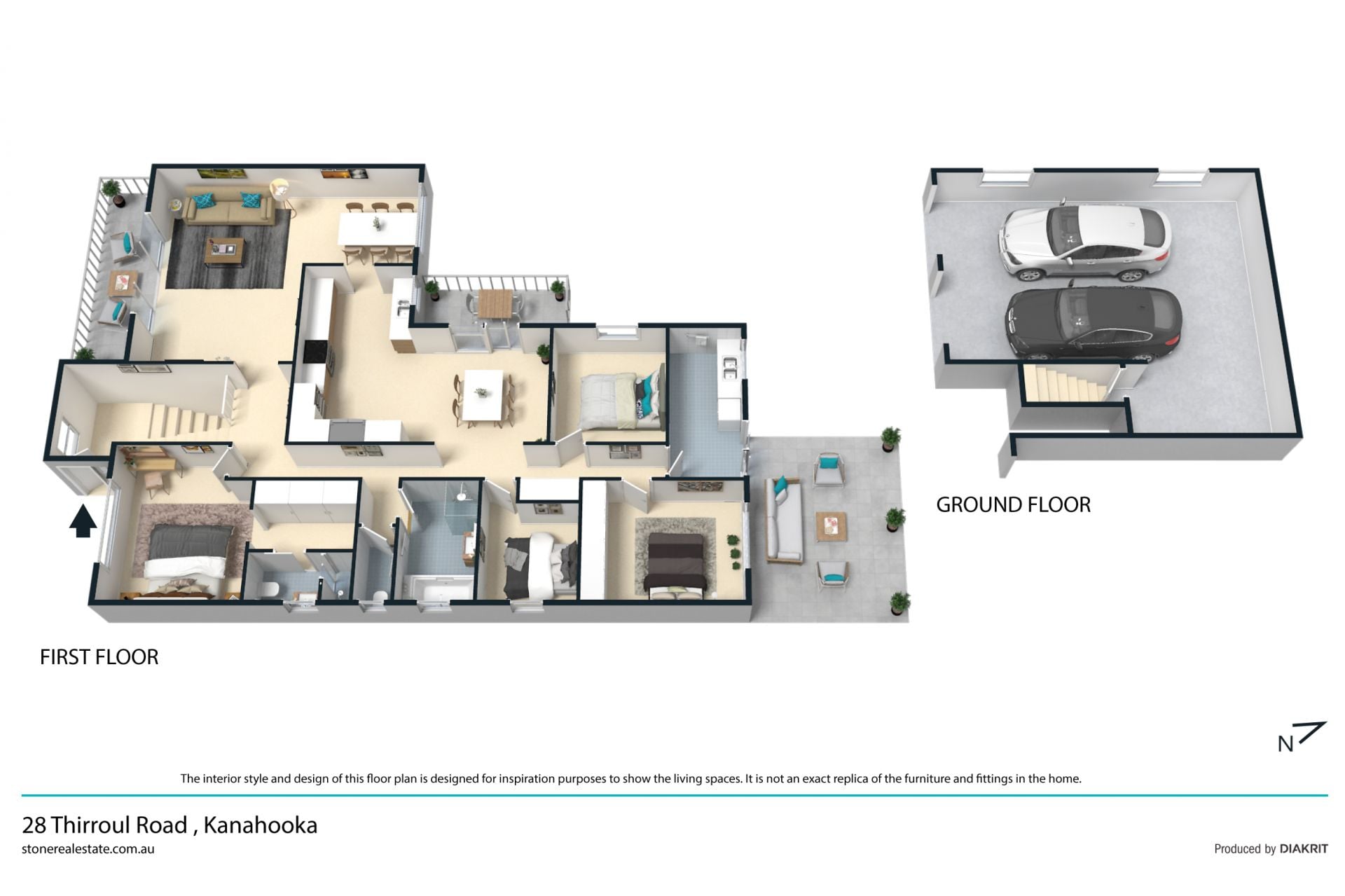 Beautifully Presented Family Living