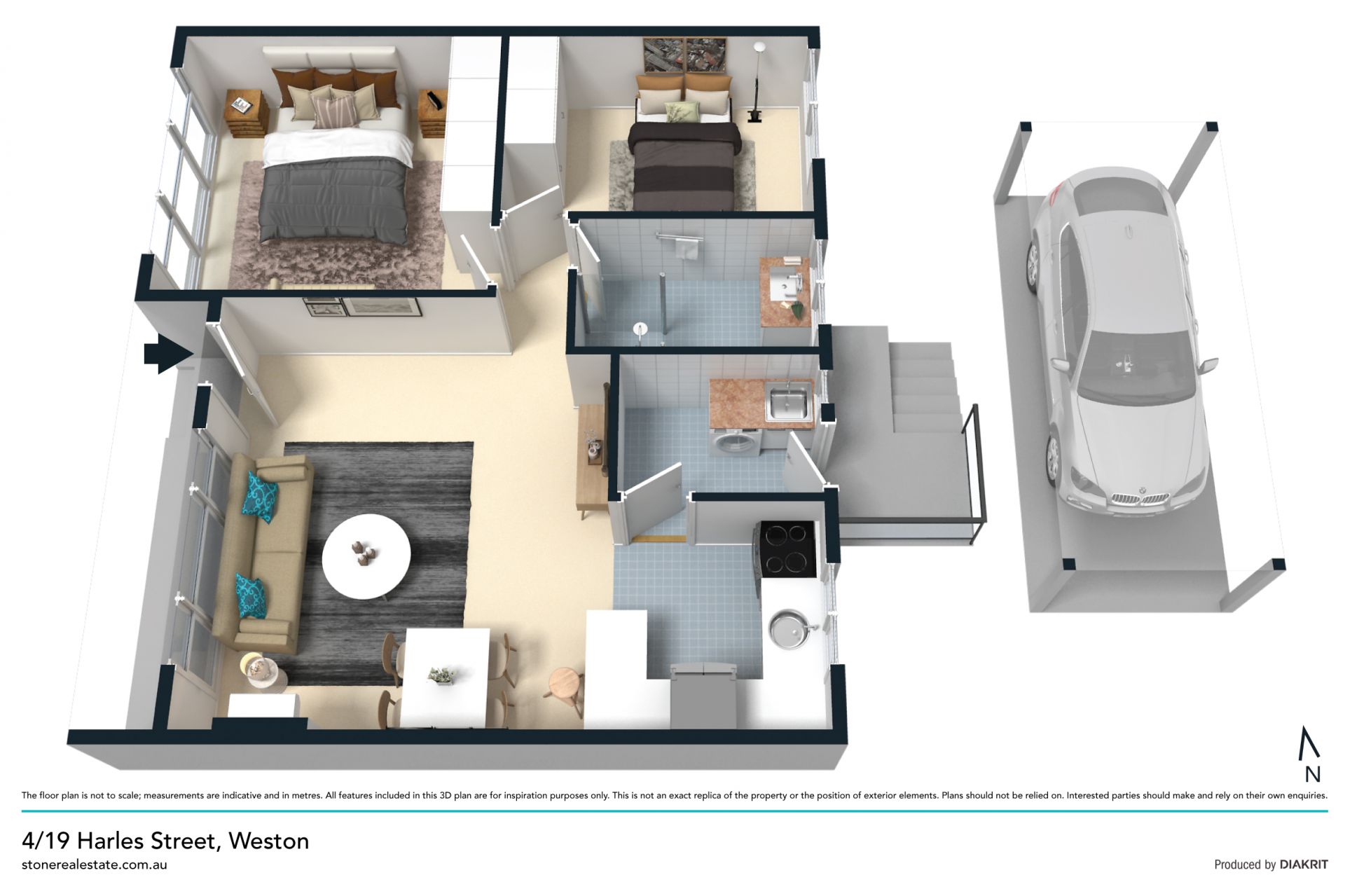 A quiet environment with low maintenance appeal