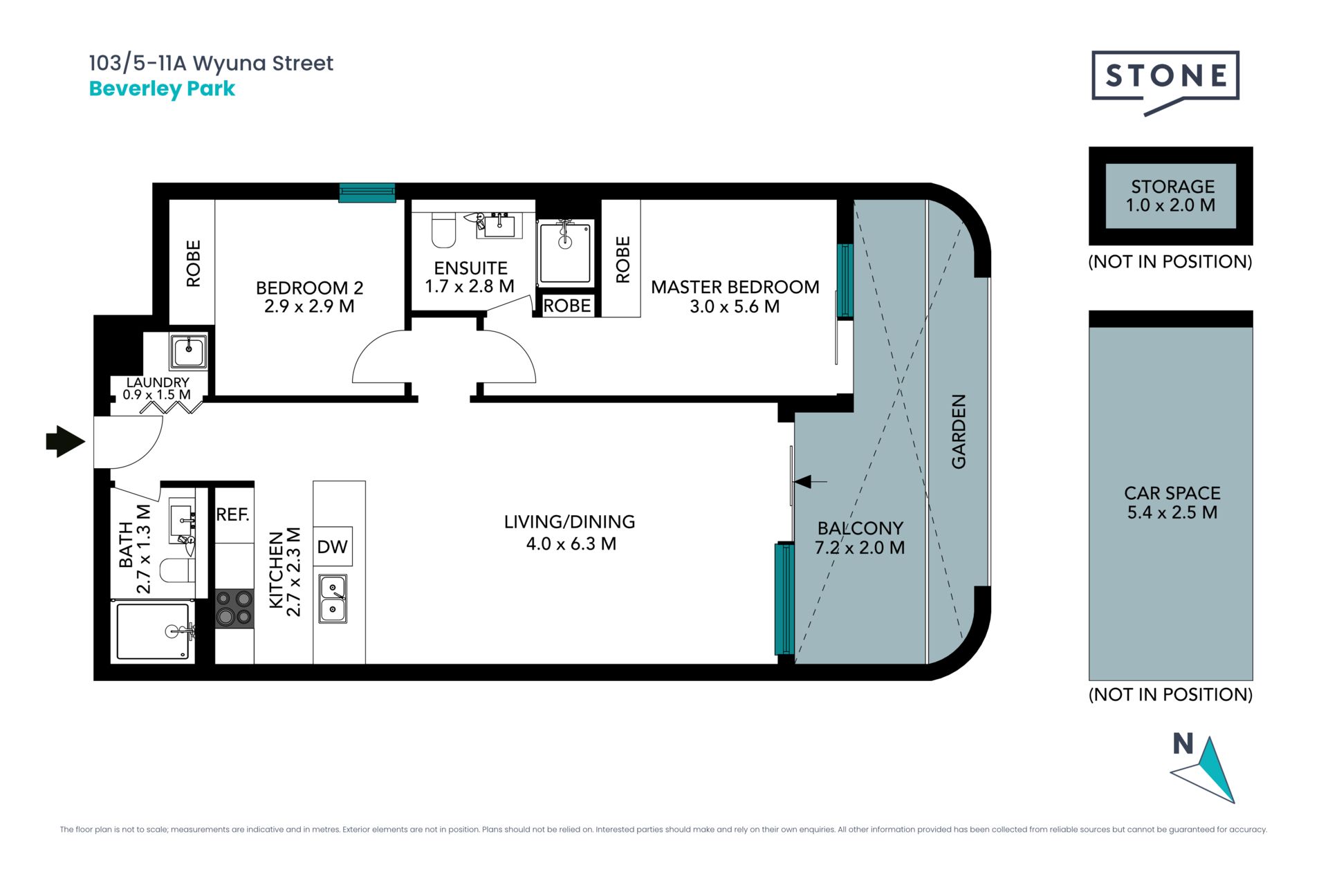Sunny new pad near golf course and beach